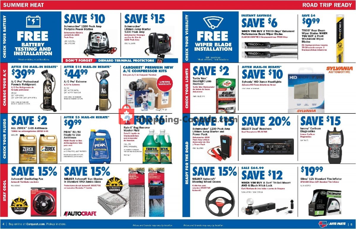 Carquest professionals flyer from Thursday July 1, 2021 to Wednesday July 28, 2021 - page 3