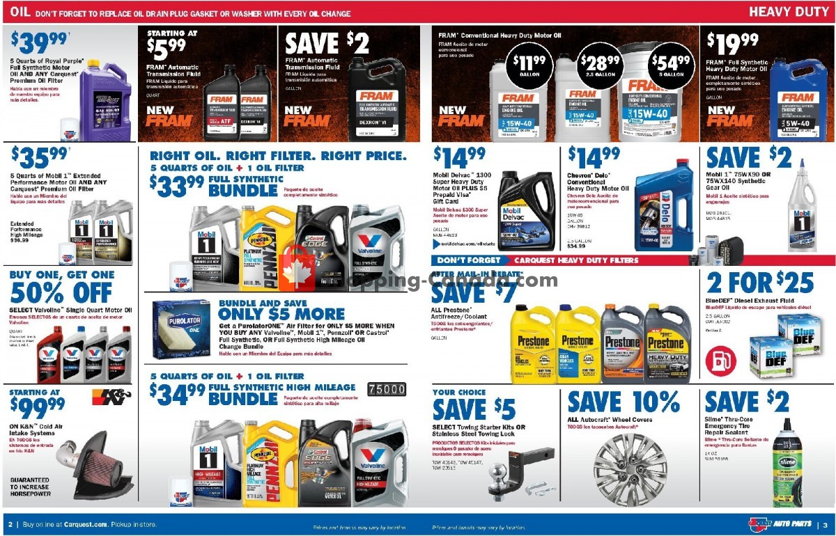 Carquest professionals flyer from Thursday April 1, 2021 to Wednesday April 28, 2021 - page 2