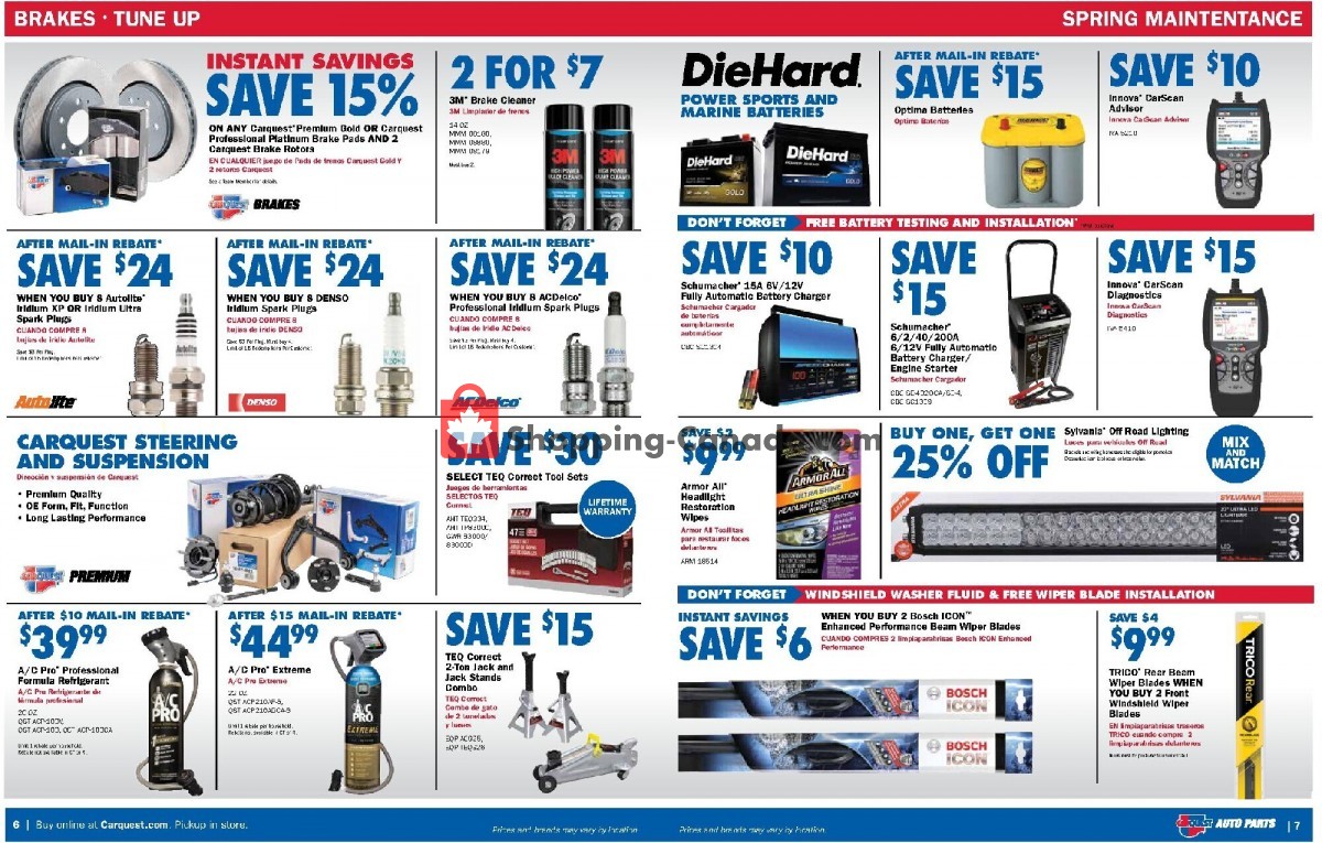 Carquest professionals flyer from Thursday April 29, 2021 to Wednesday May 26, 2021 - page 4