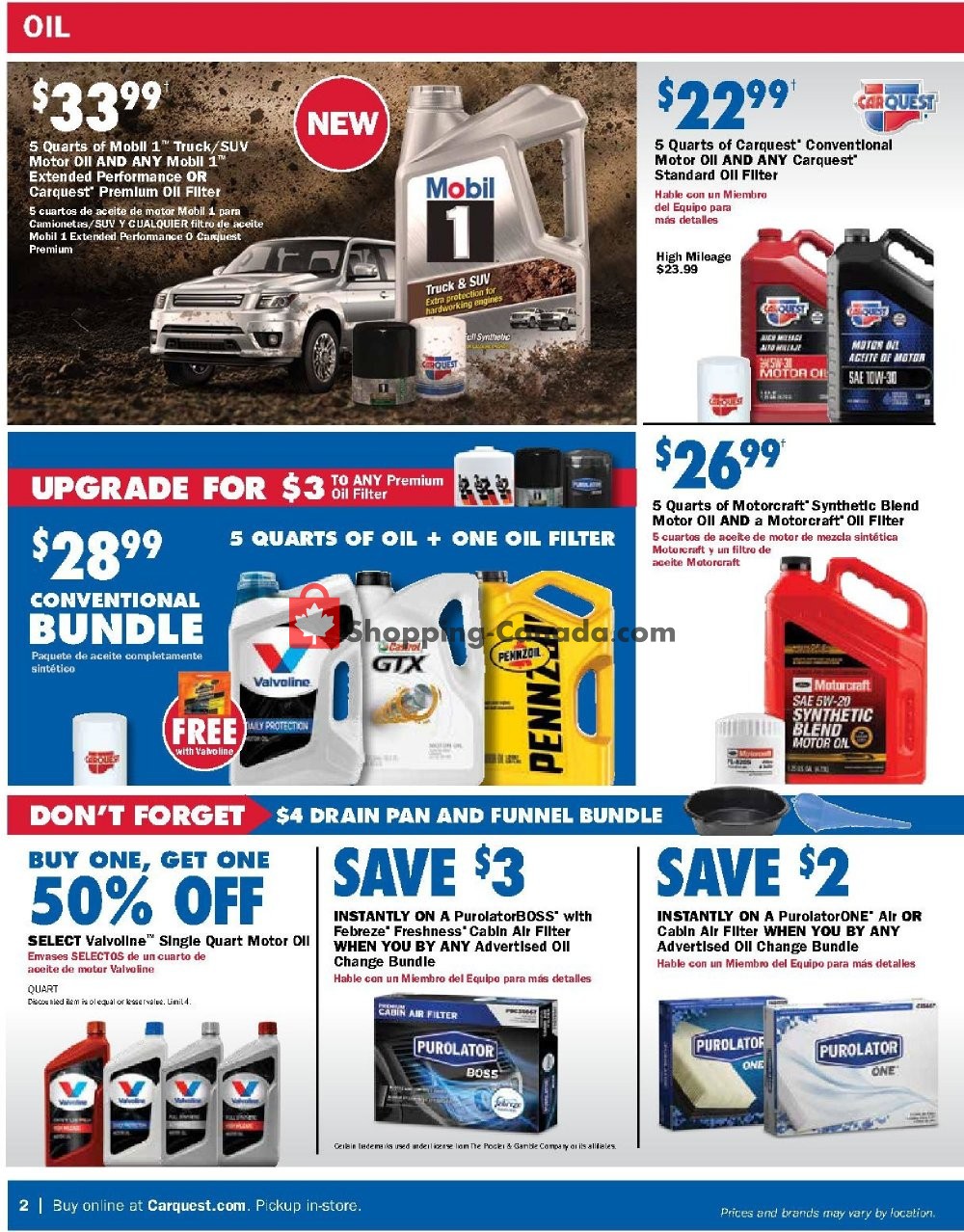 Carquest professionals flyer from Thursday January 30, 2020 to Wednesday February 26, 2020 - page 2