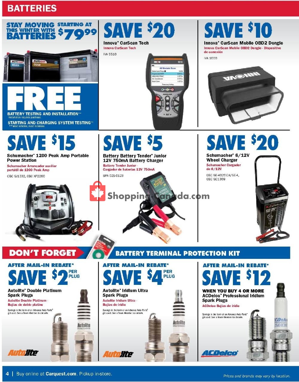 Carquest professionals flyer from Thursday January 30, 2020 to Wednesday February 26, 2020 - page 4