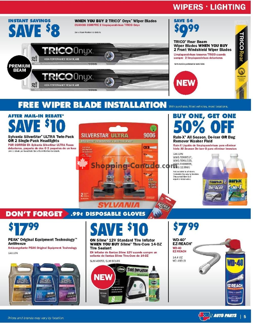 Carquest professionals flyer from Thursday January 30, 2020 to Wednesday February 26, 2020 - page 5