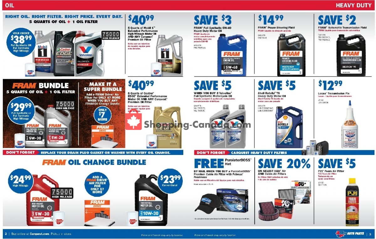 Carquest professionals flyer from Thursday May 26, 2022 to Wednesday June 22, 2022 - page 2