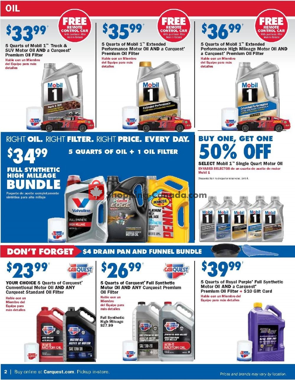 Carquest professionals flyer from Thursday May 28, 2020 to Wednesday July 1, 2020 - page 2