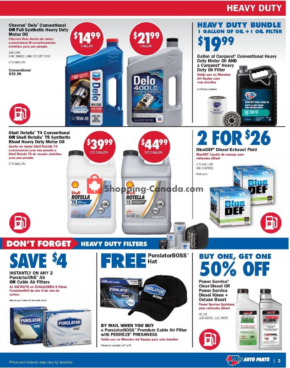 Carquest professionals flyer from Thursday May 28, 2020 to Wednesday July 1, 2020 - page 3