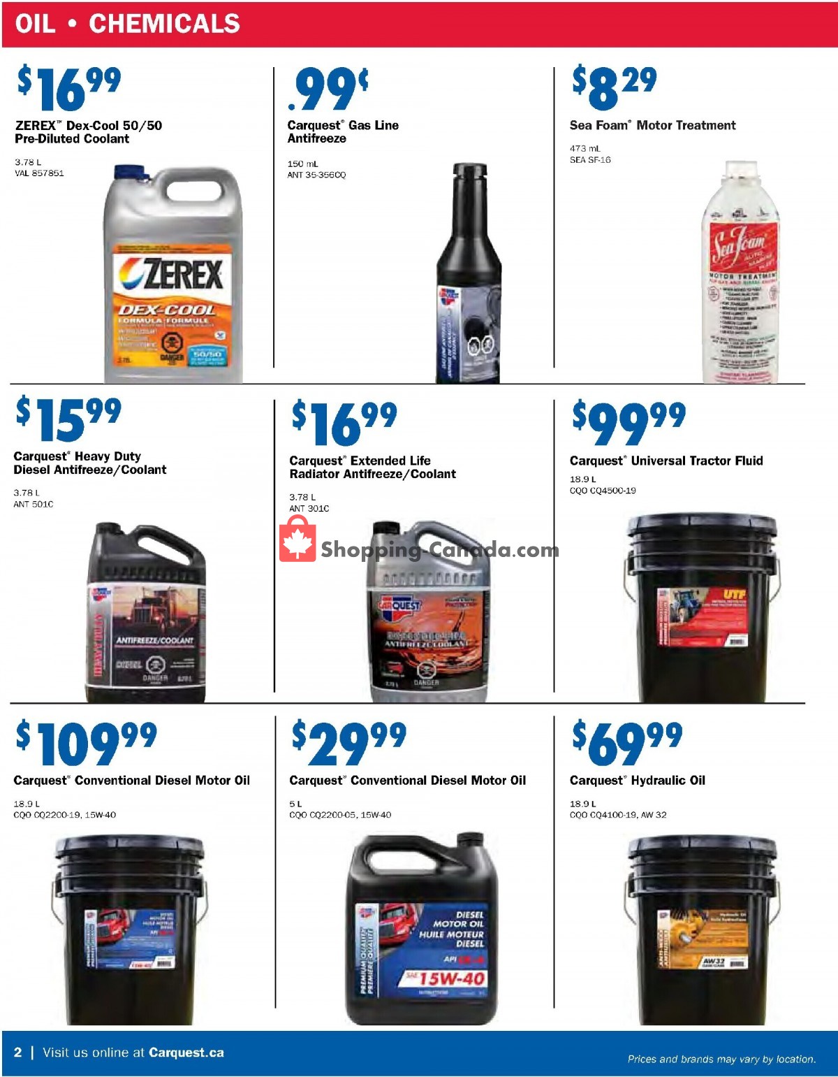 Carquest professionals flyer from Thursday November 10, 2022 to Wednesday February 1, 2023 - page 2