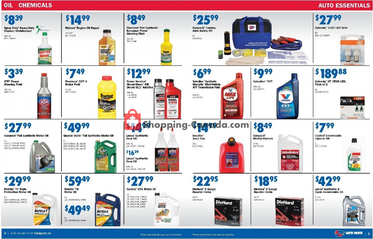 Carquest professionals flyer from Thursday September 30, 2021 to Wednesday December 29, 2021 - page 2