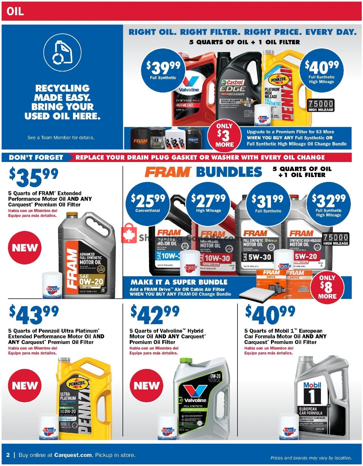 Carquest professionals flyer from Thursday February 2, 2023 to Wednesday March 29, 2023 - page 2