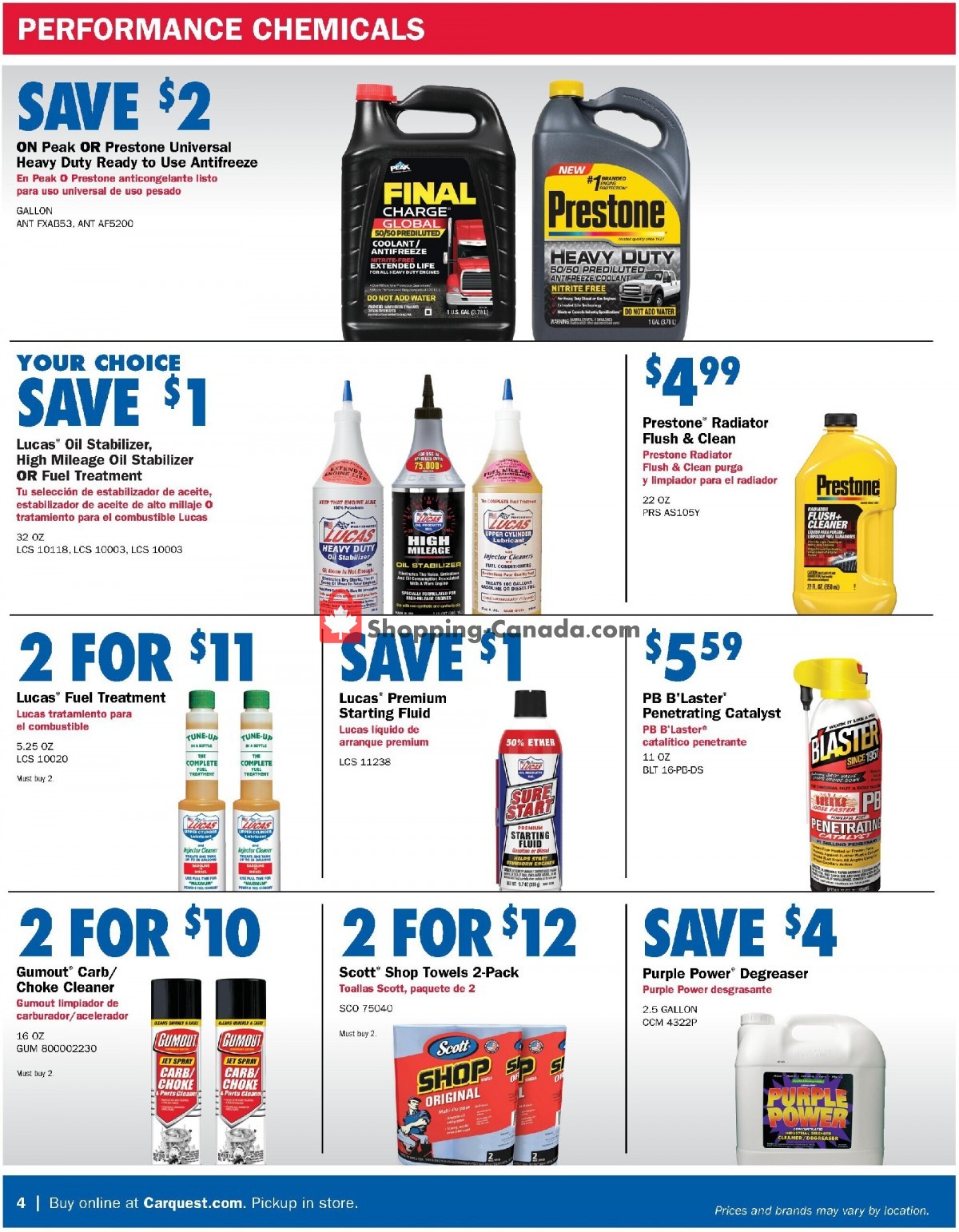 Carquest professionals flyer from Thursday February 2, 2023 to Wednesday March 29, 2023 - page 4