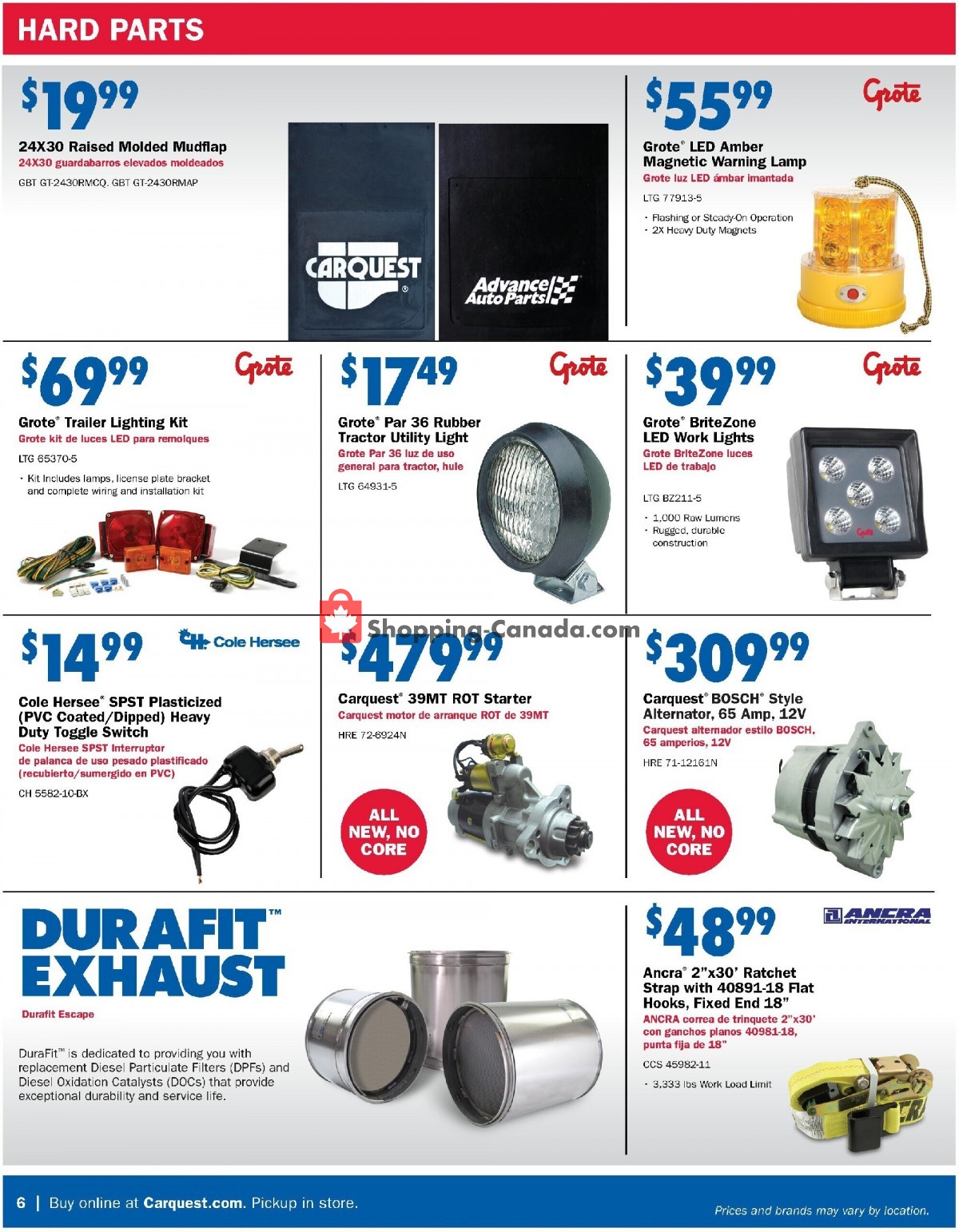 Carquest professionals flyer from Thursday February 2, 2023 to Wednesday March 29, 2023 - page 6