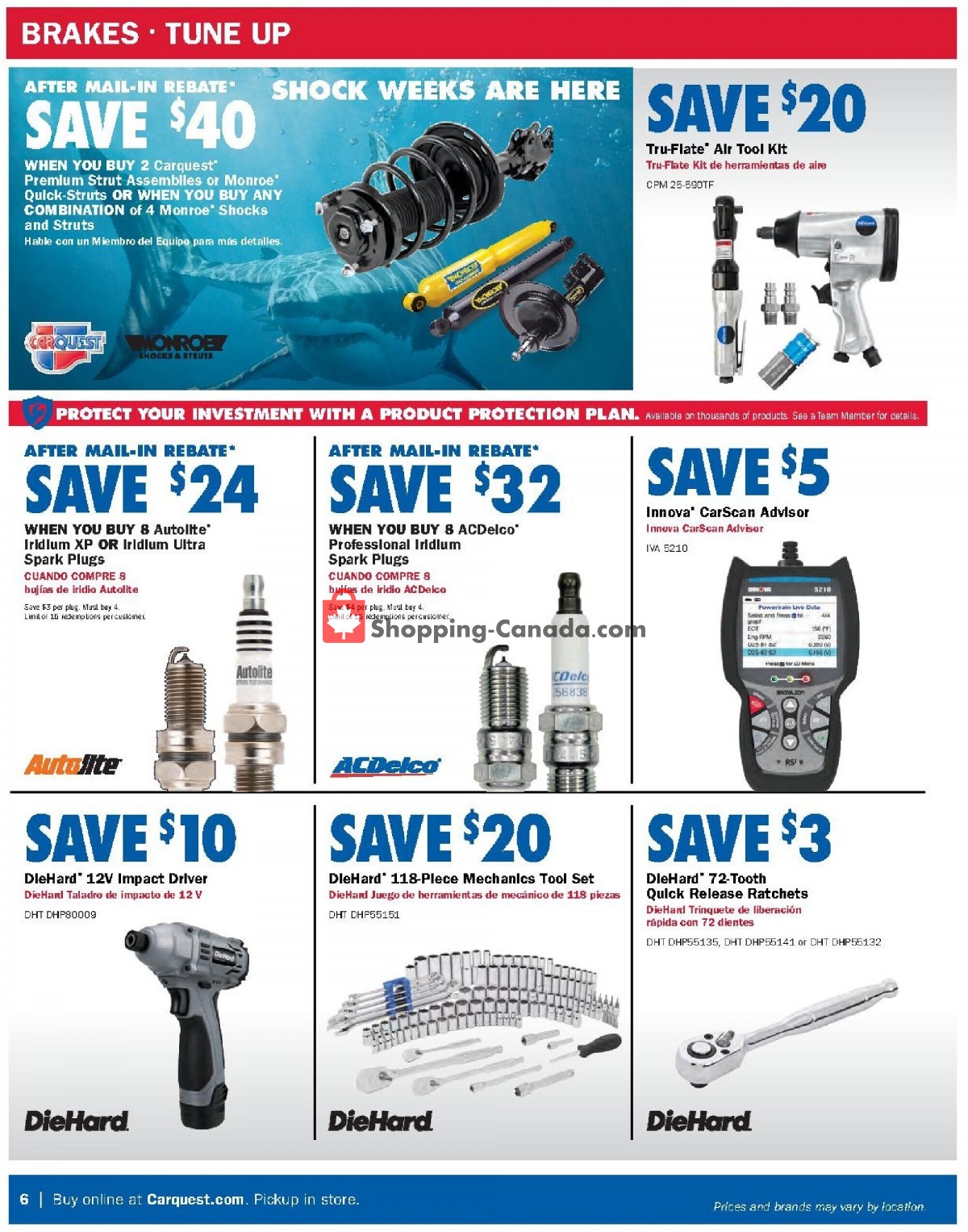 Carquest professionals flyer from Thursday June 23, 2022 to Wednesday August 24, 2022 - page 6