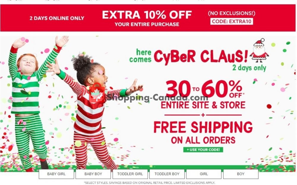 Carter's Oshkosh flyer from Wednesday December 4, 2019 to Thursday December 5, 2019 - page 1