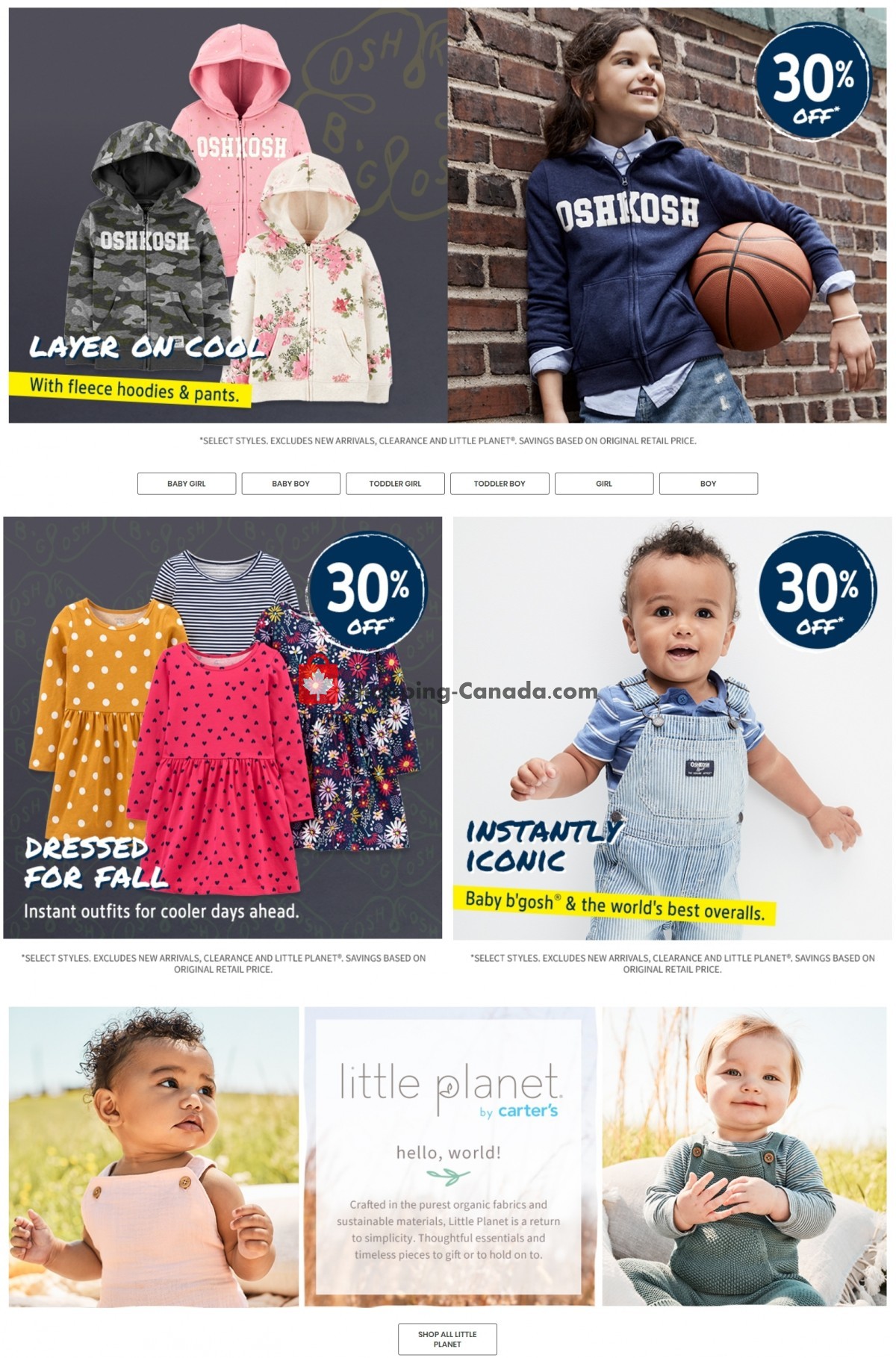 Carter's Oshkosh flyer from Wednesday September 15, 2021 to Tuesday September 21, 2021 - page 2