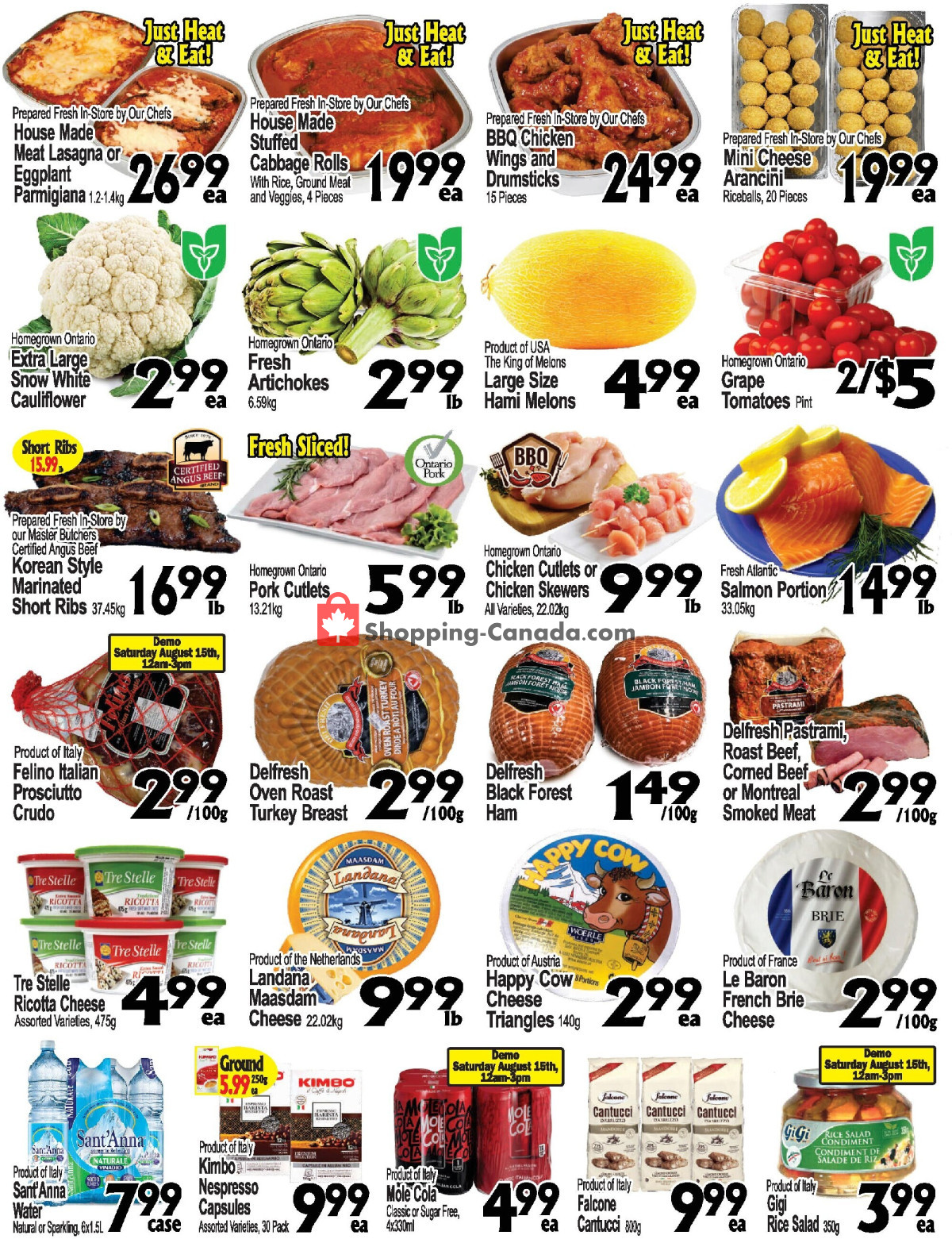 Cataldi Fresh Market flyer from Wednesday August 12, 2026 to Tuesday August 18, 2026 - page 2