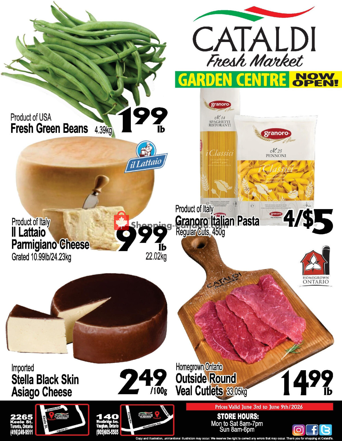 Cataldi Fresh Market flyer from Monday June 1, 2026 to Tuesday June 30, 2026 - page 1
