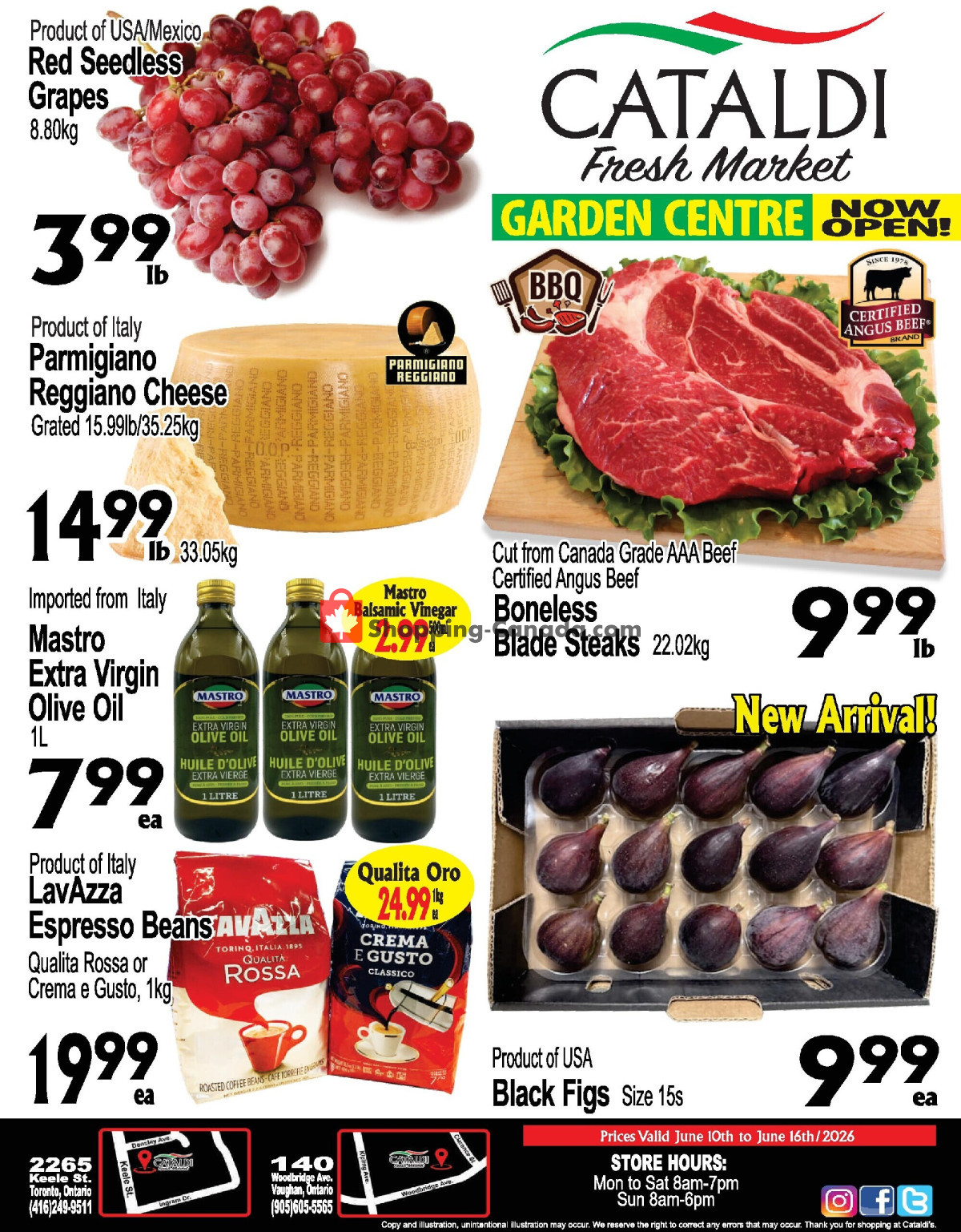 Cataldi Fresh Market flyer from Wednesday June 10, 2026 to Tuesday June 16, 2026 - page 1