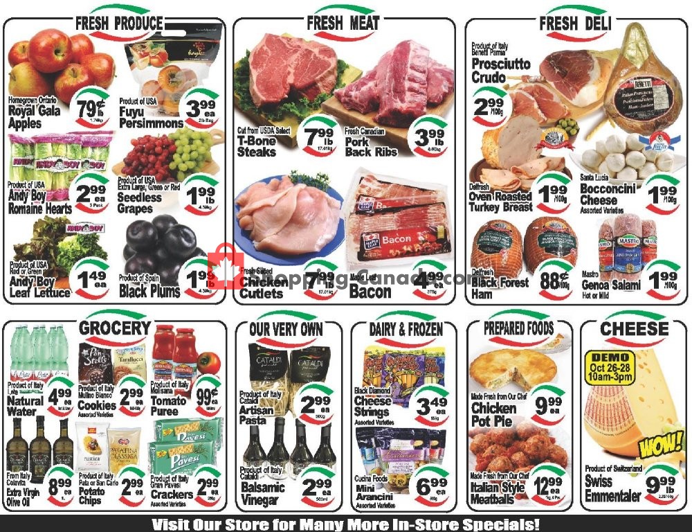 Cataldi Fresh Market flyer from Wednesday October 24, 2018 to Tuesday October 30, 2018 - page 2