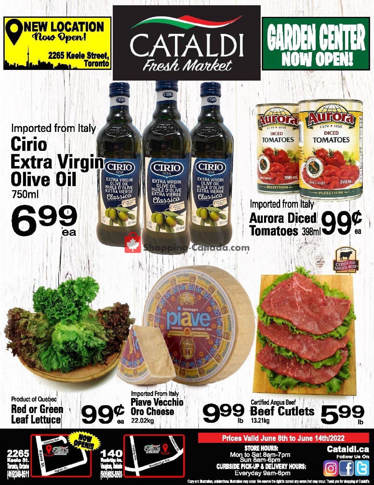Cataldi Fresh Market flyer from Wednesday June 8, 2022 to Tuesday June 14, 2022 - page 1