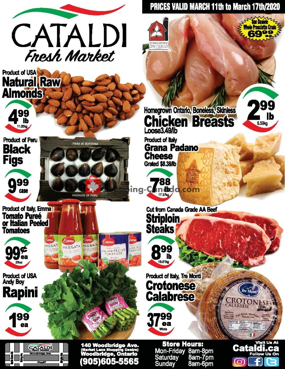 Cataldi Fresh Market Canada, flyer (Special Offer) March 11 March