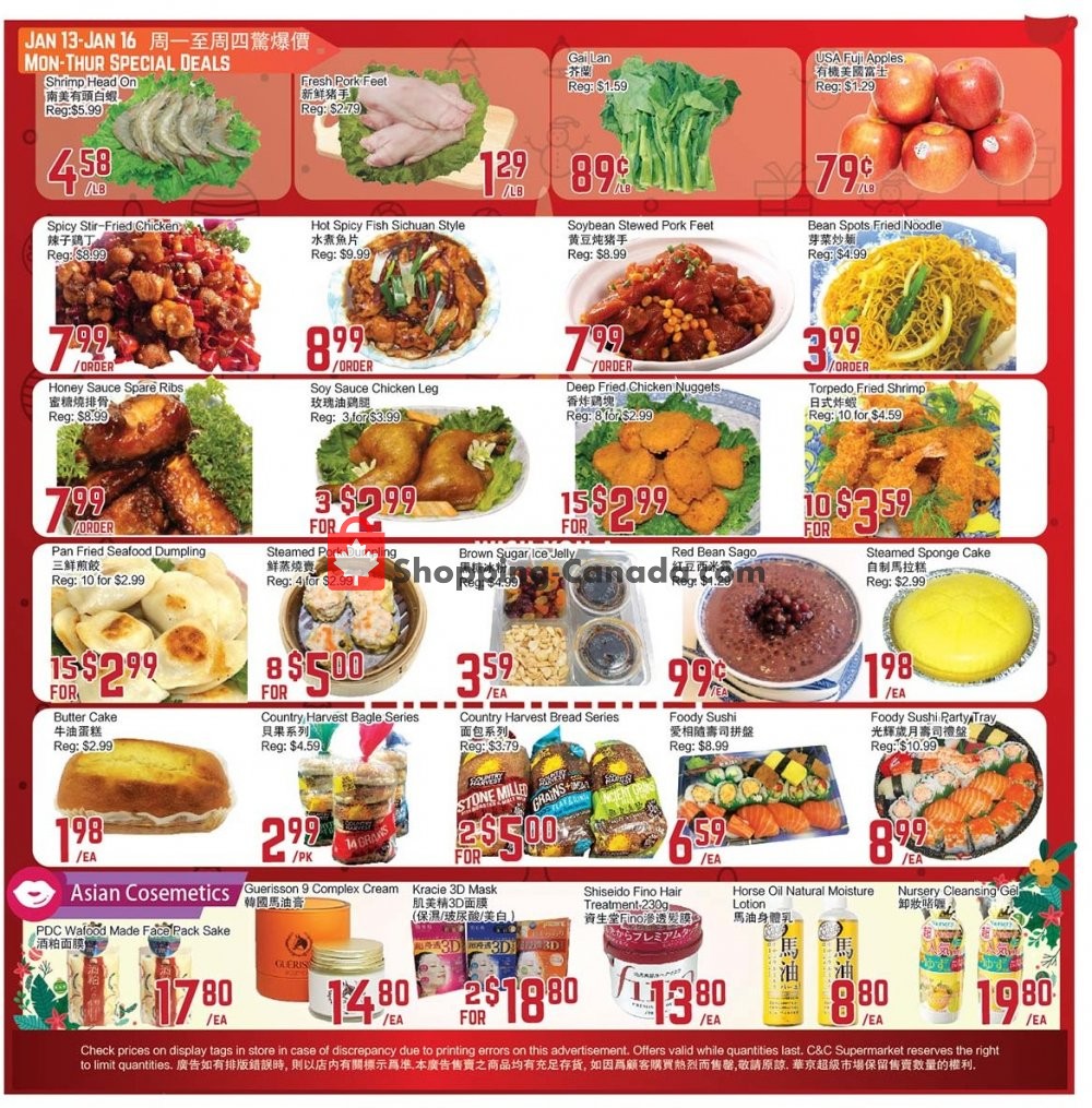 C&C Supermarket flyer from Friday January 10, 2020 to Thursday January 16, 2020 - page 2