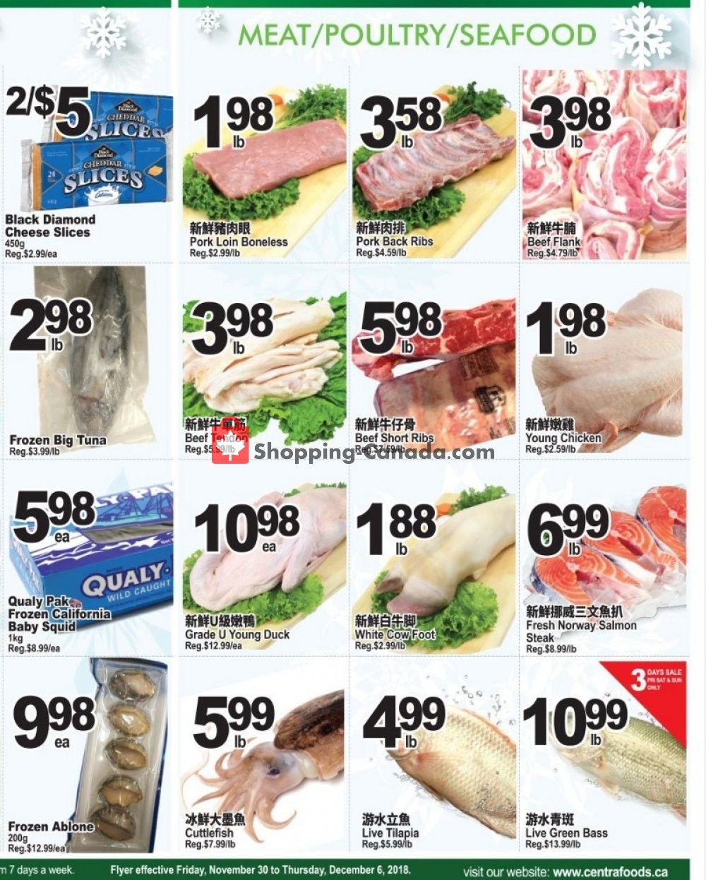 Centra Food Market flyer from Friday November 30, 2018 to Thursday December 6, 2018 - page 4