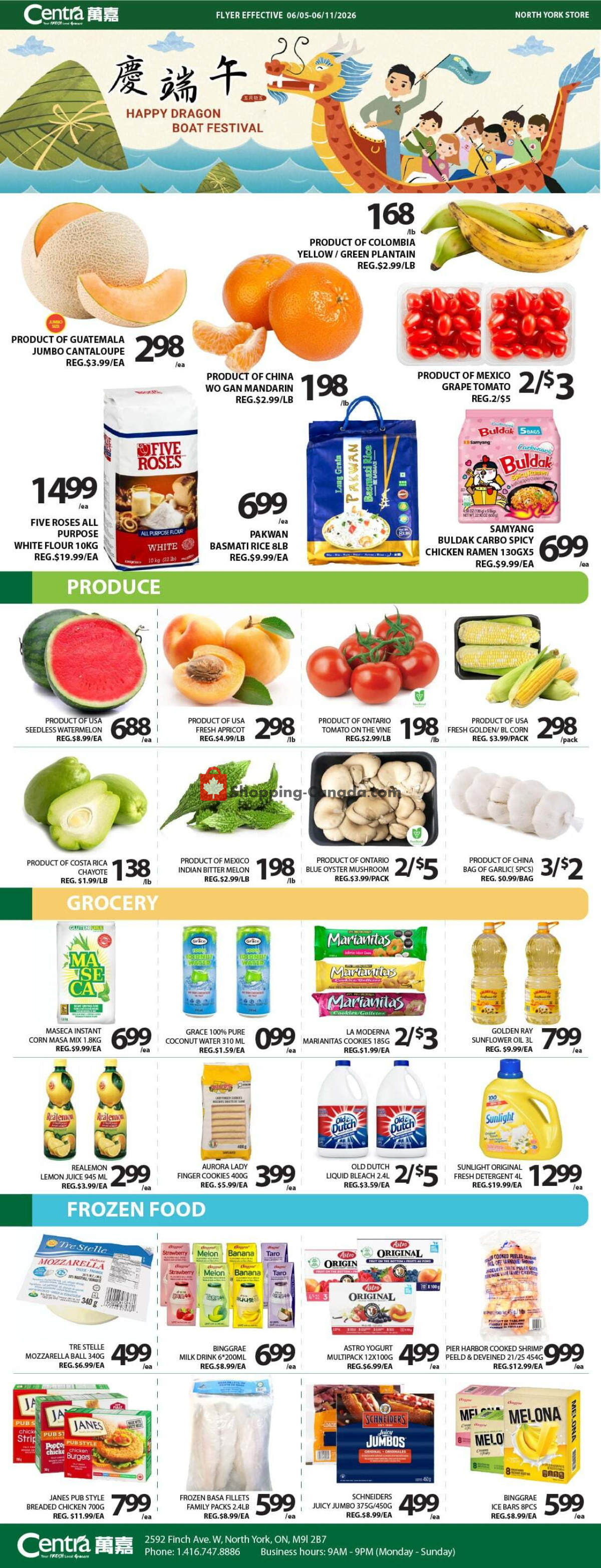 Centra Food Market flyer from Tuesday June 2, 2026 to Friday June 5, 2026 - page 1