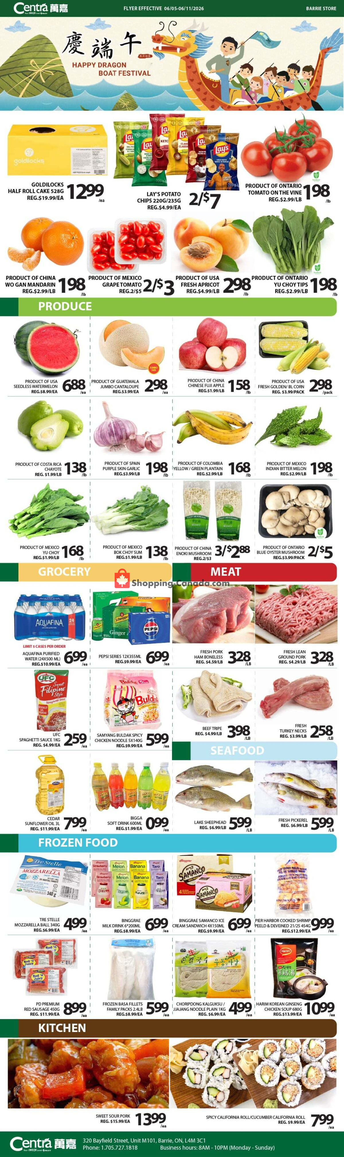 Centra Food Market flyer from Sunday March 29, 2026 to Saturday April 11, 2026 - page 1