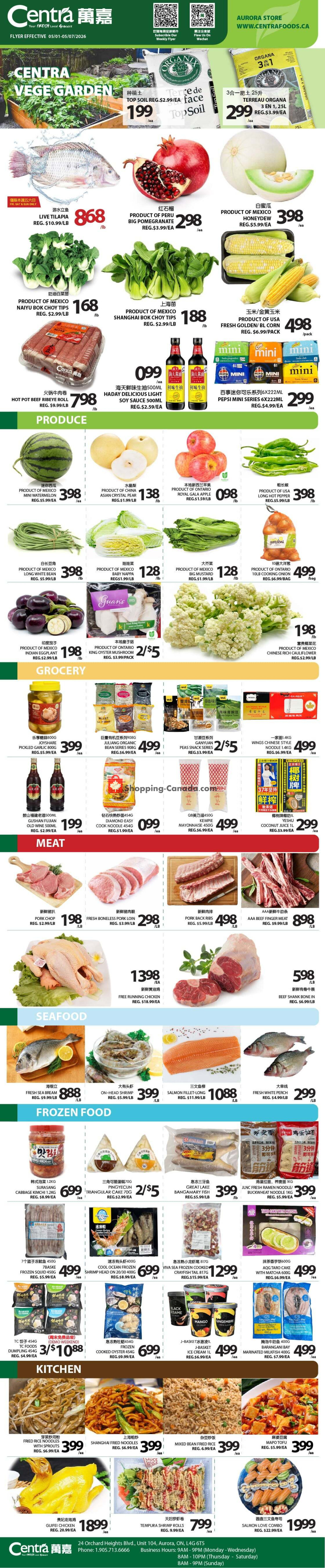 Centra Food Market flyer from Friday May 1, 2026 to Thursday May 7, 2026 - page 3