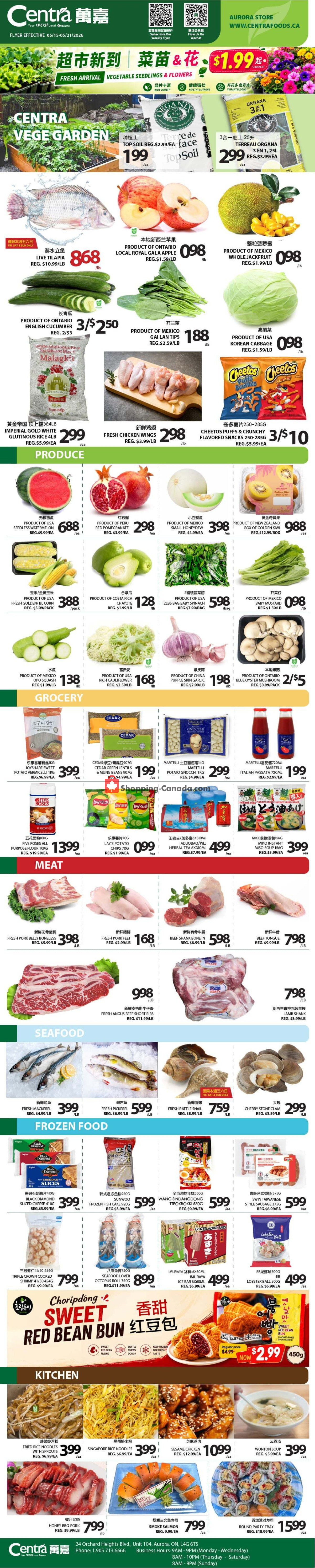 Centra Food Market flyer from Friday May 15, 2026 to Thursday May 21, 2026 - page 2