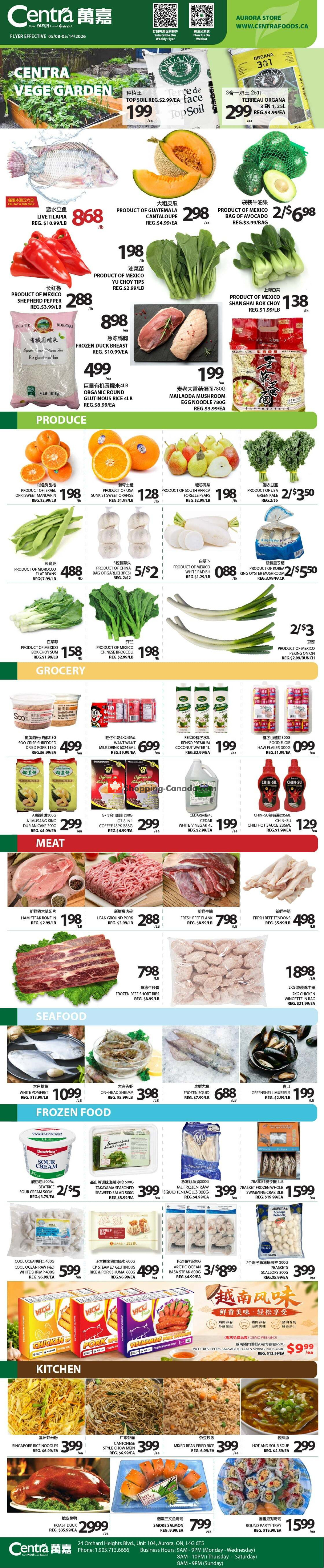 Centra Food Market flyer from Friday May 8, 2026 to Thursday May 14, 2026 - page 2