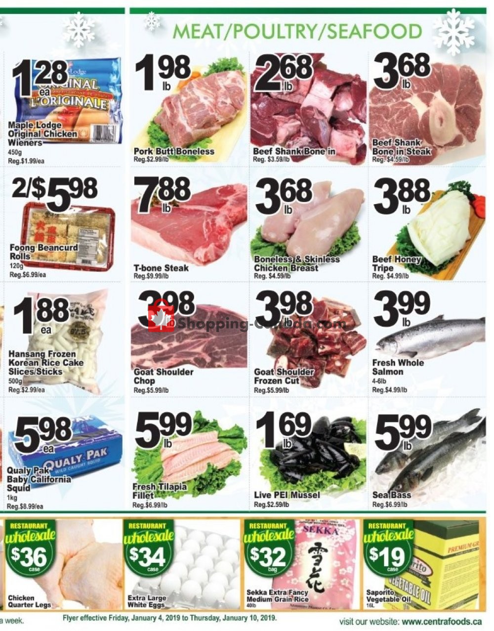 Centra Food Market flyer from Friday January 4, 2019 to Thursday January 10, 2019 - page 4