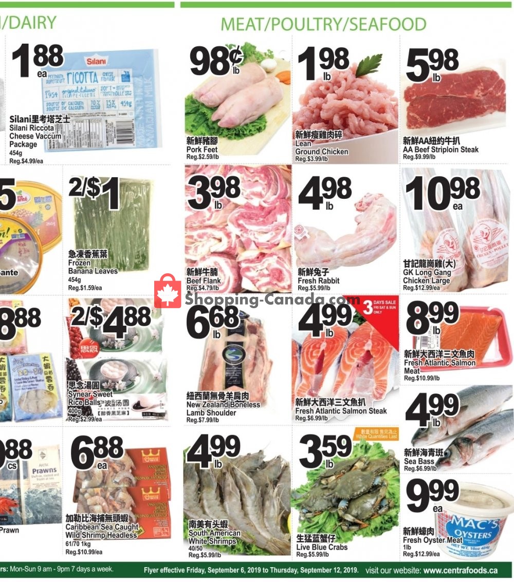 Centra Food Market flyer from Friday September 6, 2019 to Thursday September 12, 2019 - page 4