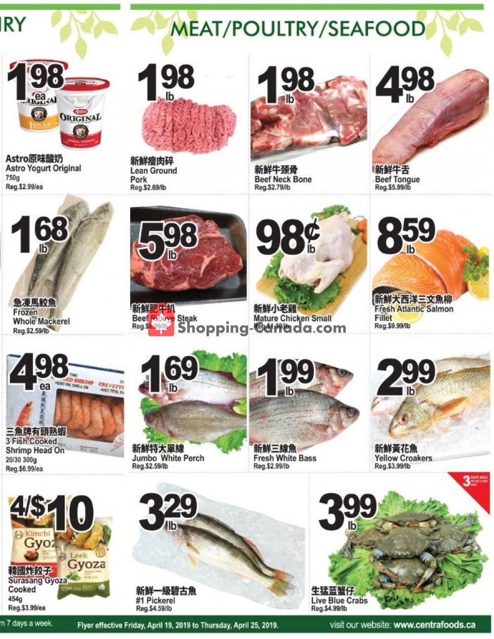 Centra Food Market flyer from Friday April 19, 2019 to Thursday April 25, 2019 - page 4