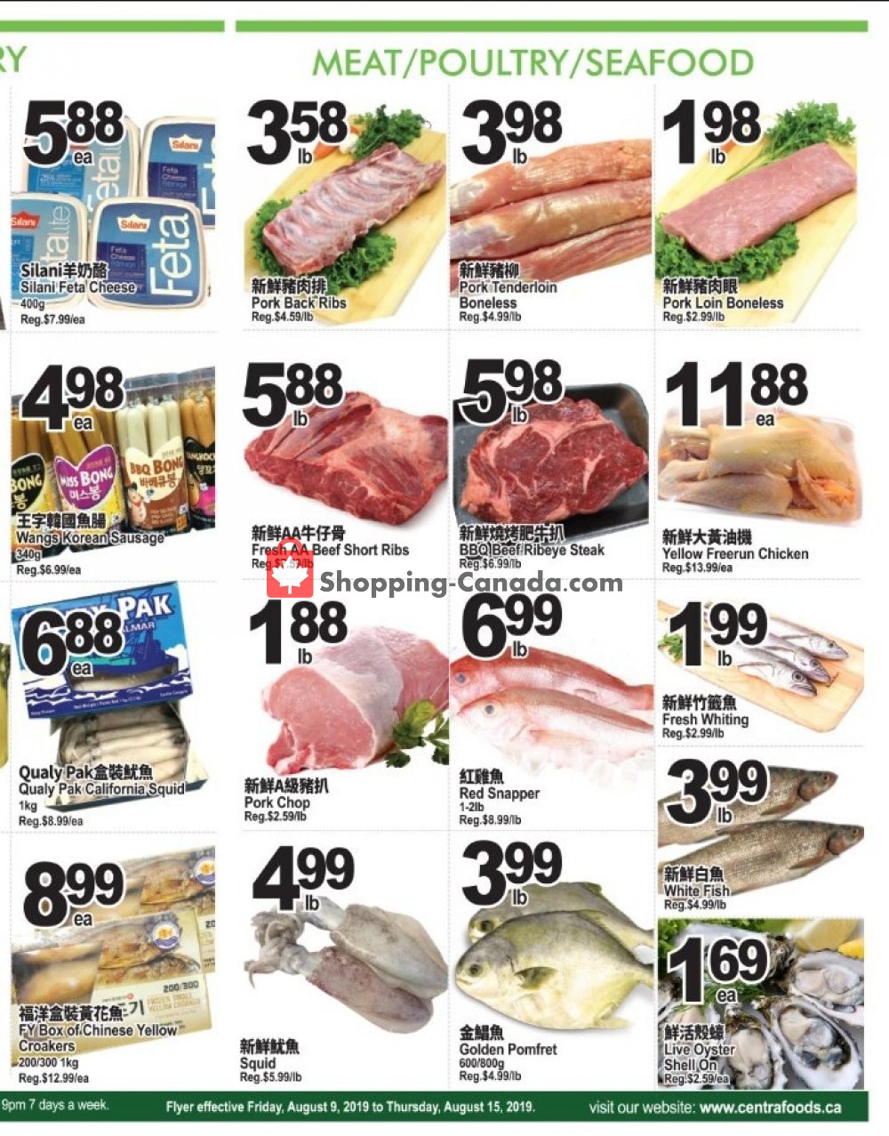 Centra Food Market flyer from Friday August 9, 2019 to Thursday August 15, 2019 - page 4