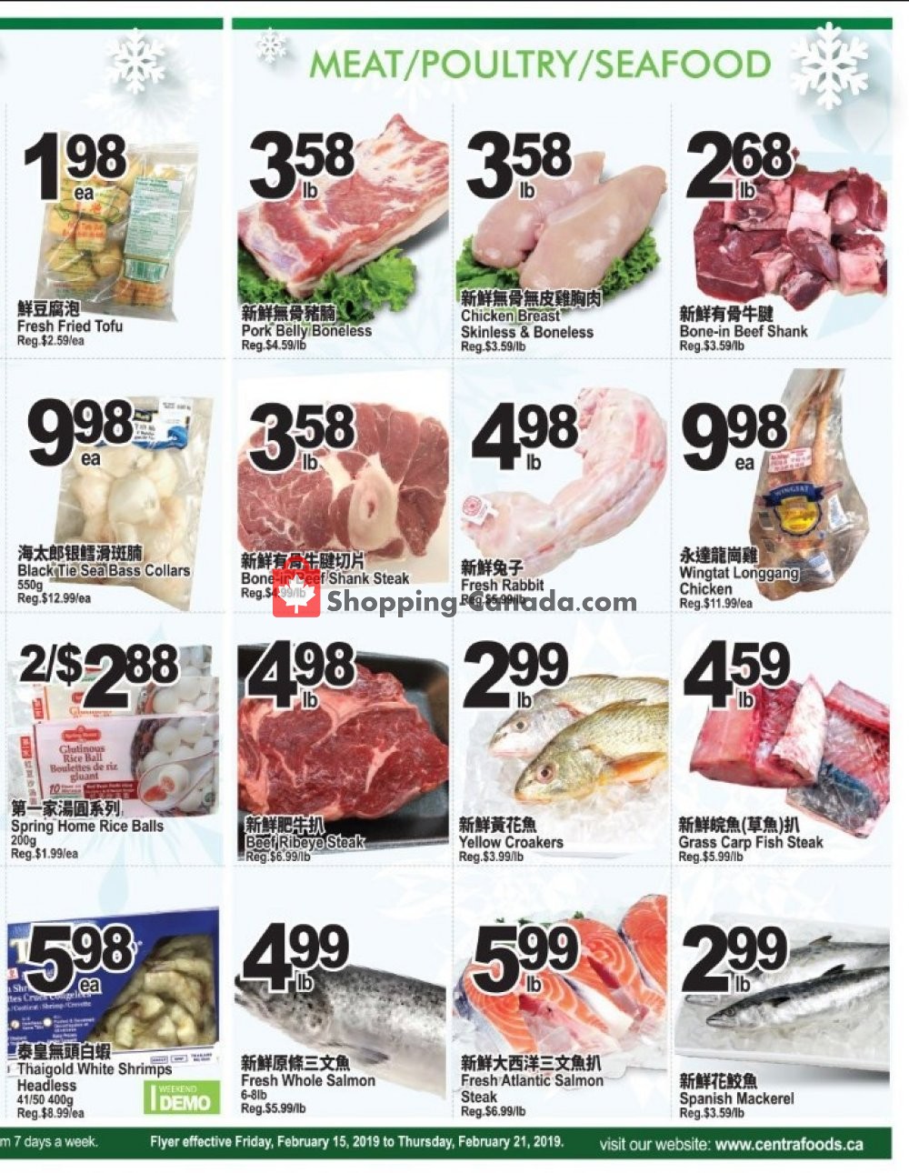 Centra Food Market flyer from Friday February 15, 2019 to Thursday February 21, 2019 - page 4