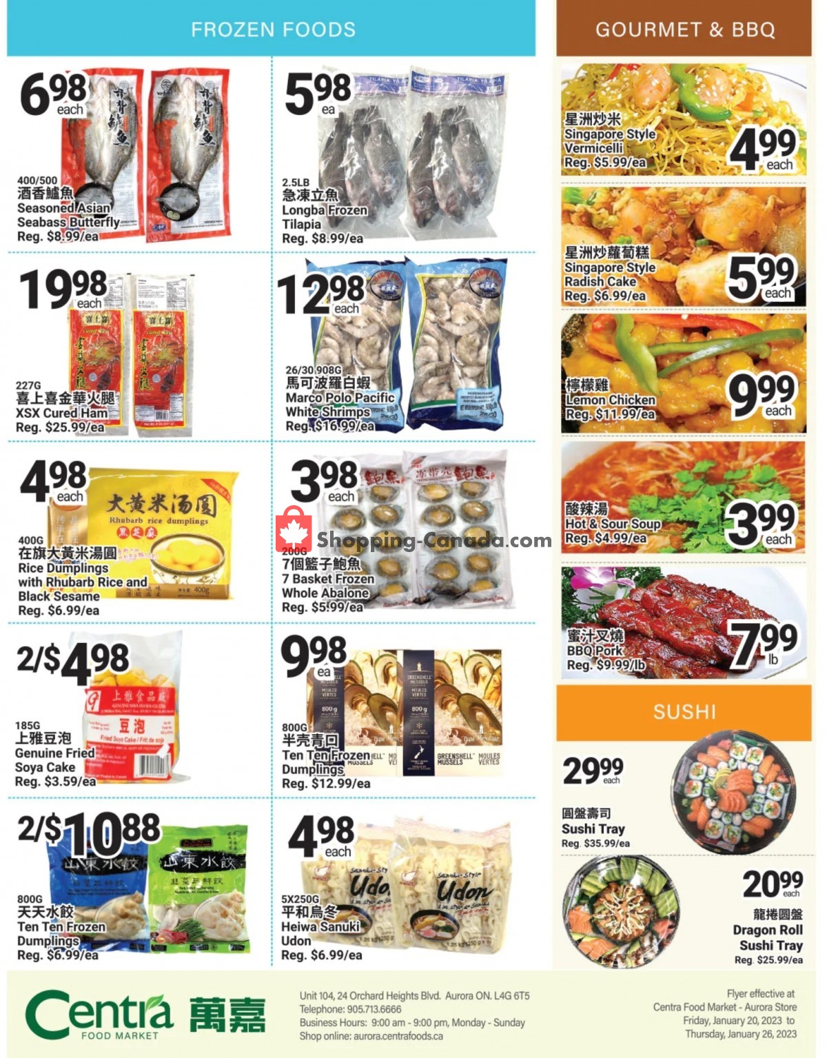 Centra Food Market flyer from Friday January 20, 2023 to Thursday January 26, 2023 - page 3