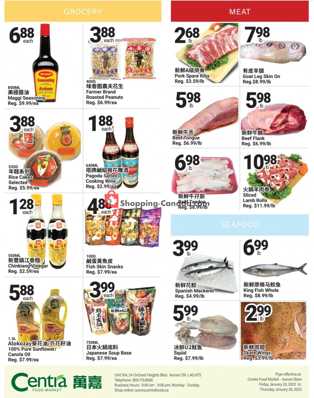 Centra Food Market flyer from Friday January 20, 2023 to Thursday January 26, 2023 - page 4