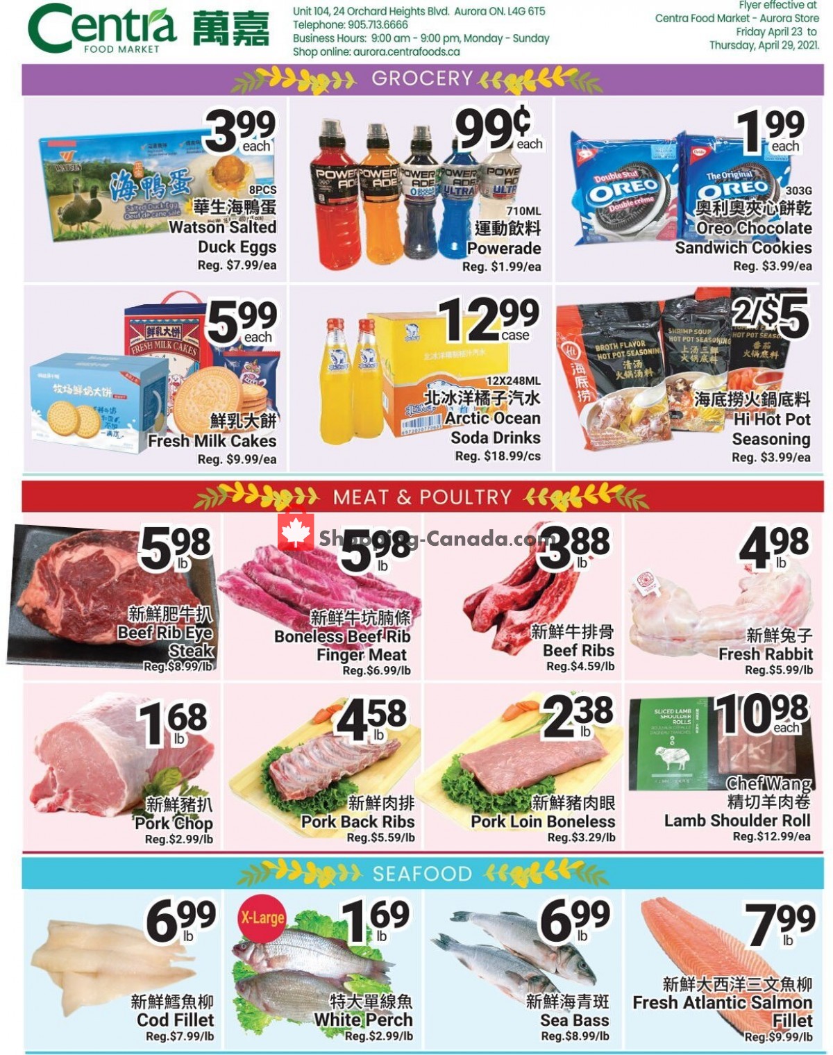 Centra Food Market flyer from Friday April 23, 2021 to Thursday April 29, 2021 - page 4