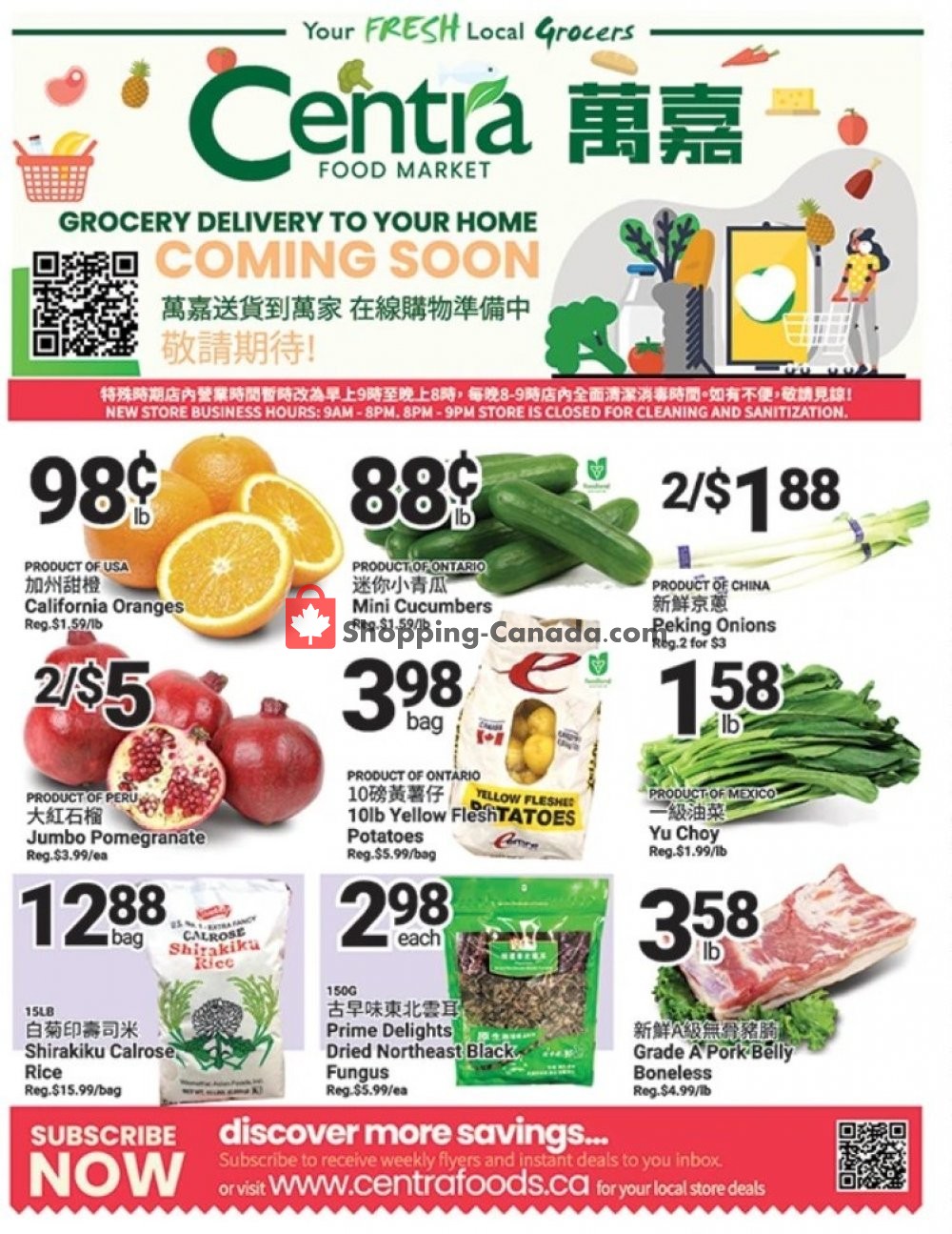 Centra Food Market flyer from Friday April 24, 2020 to Thursday April 30, 2020 - page 1