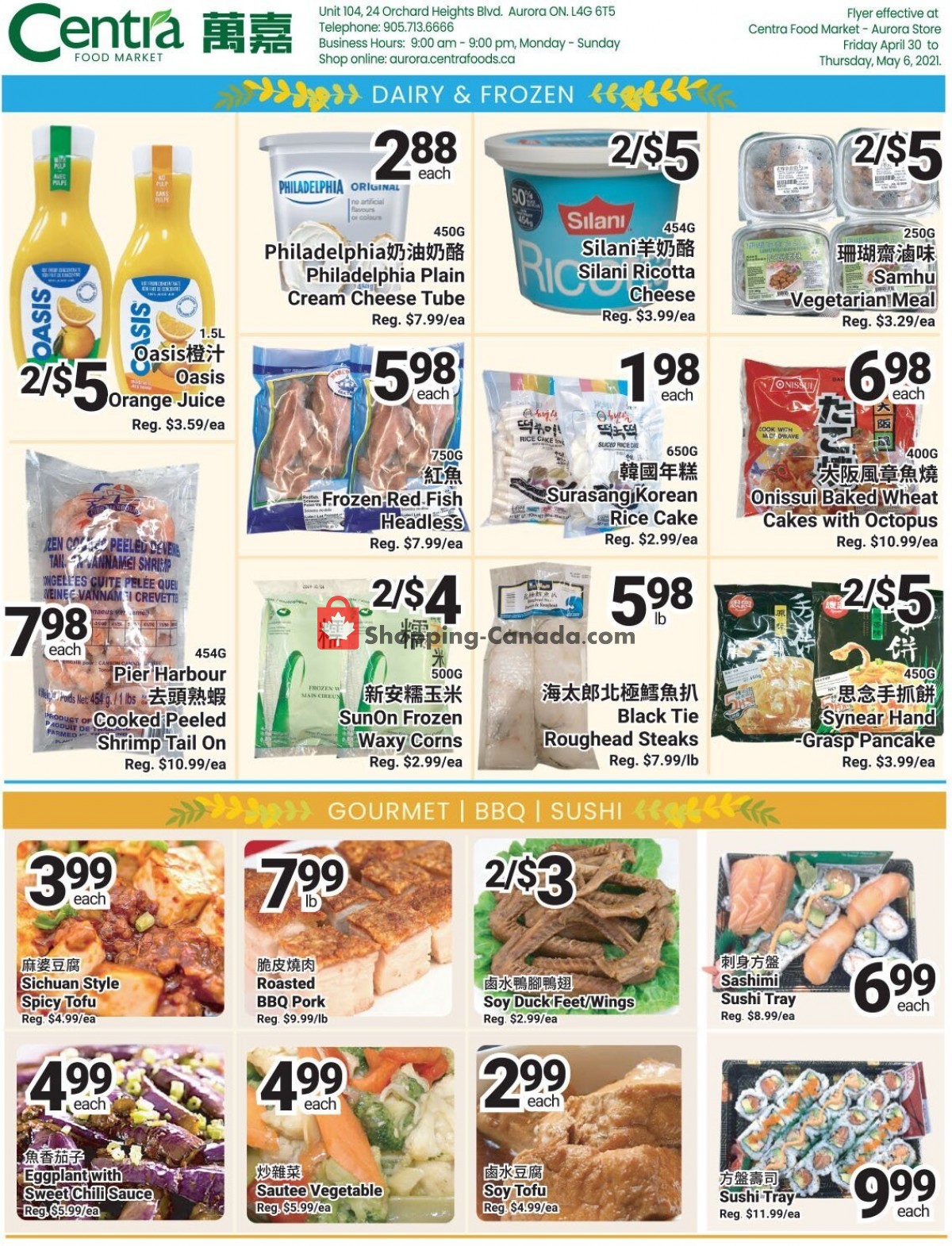 Centra Food Market flyer from Friday April 30, 2021 to Thursday May 6, 2021 - page 3