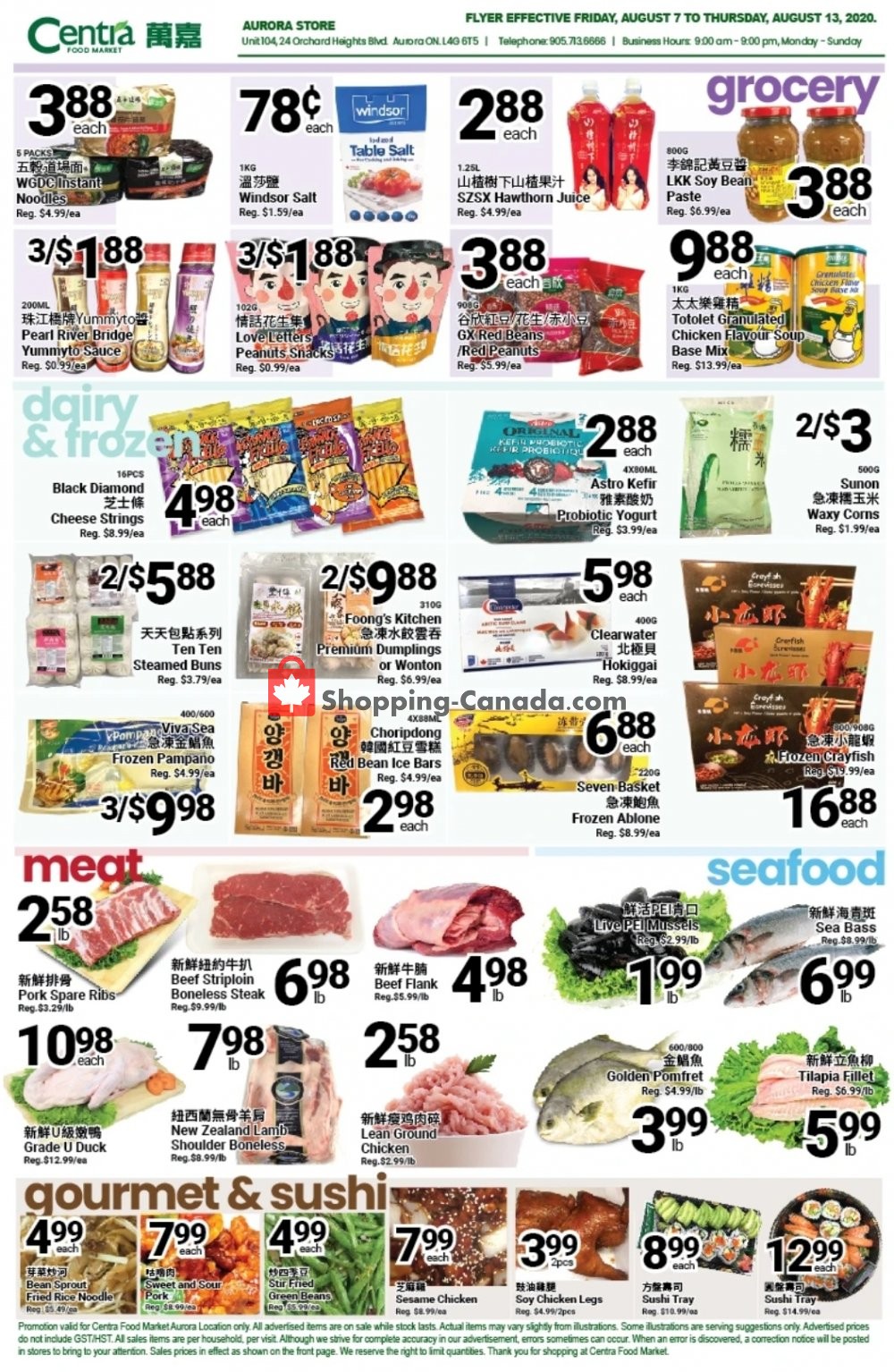 Centra Food Market flyer from Friday August 7, 2020 to Thursday August 13, 2020 - page 2