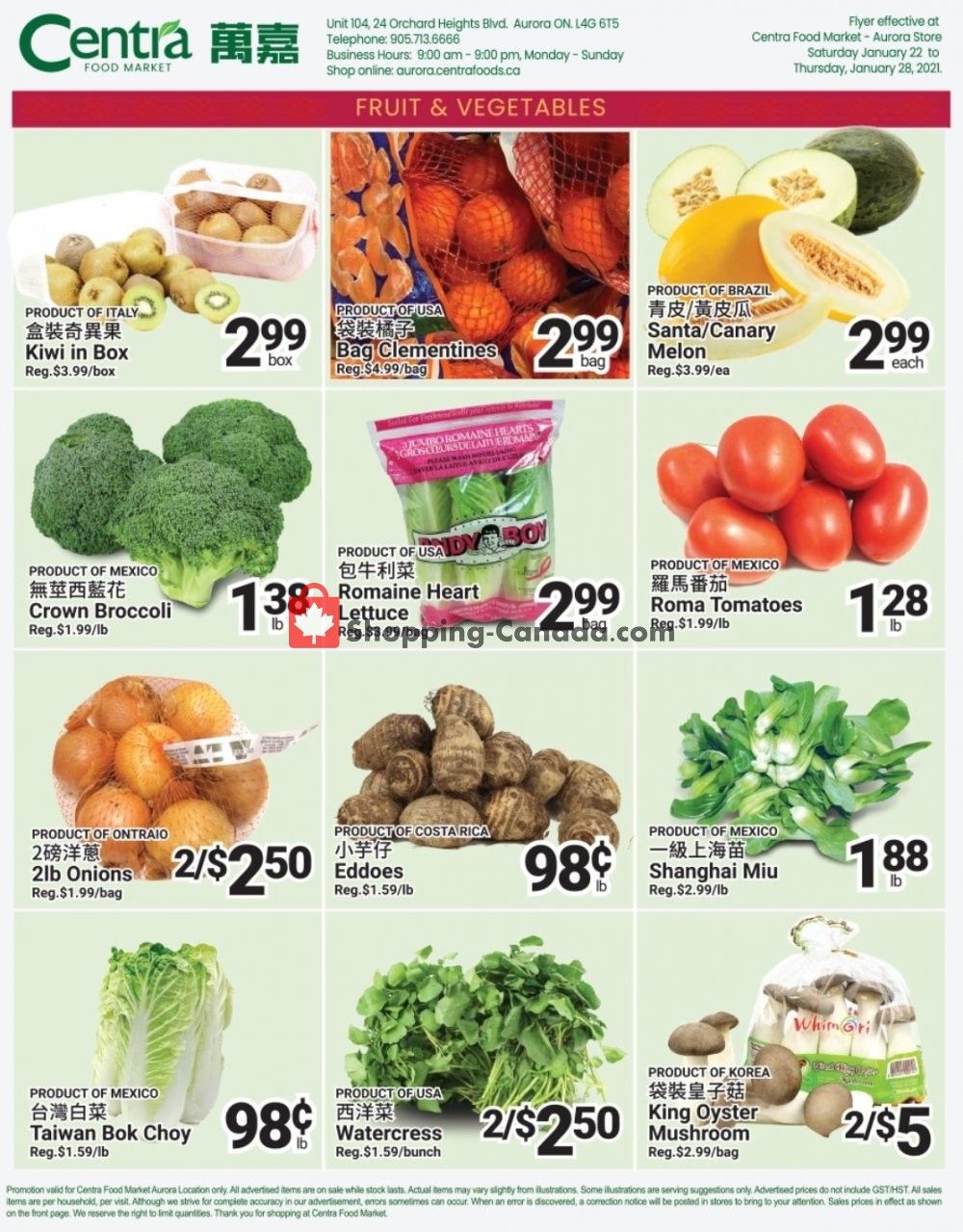 Centra Food Market flyer from Friday January 22, 2021 to Thursday January 28, 2021 - page 2