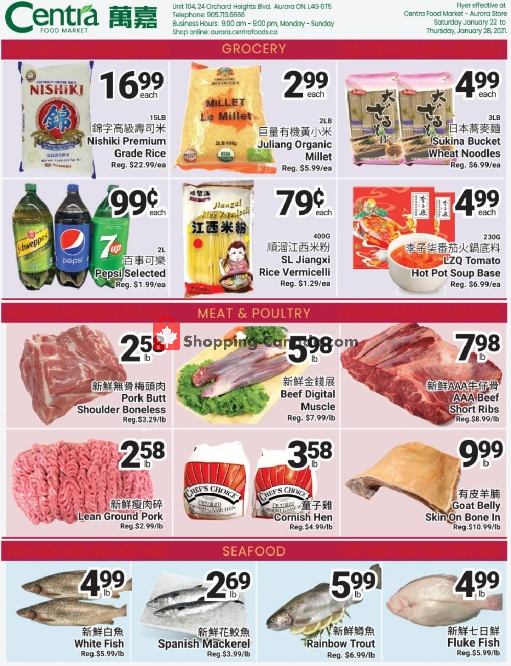 Centra Food Market flyer from Friday January 22, 2021 to Thursday January 28, 2021 - page 3