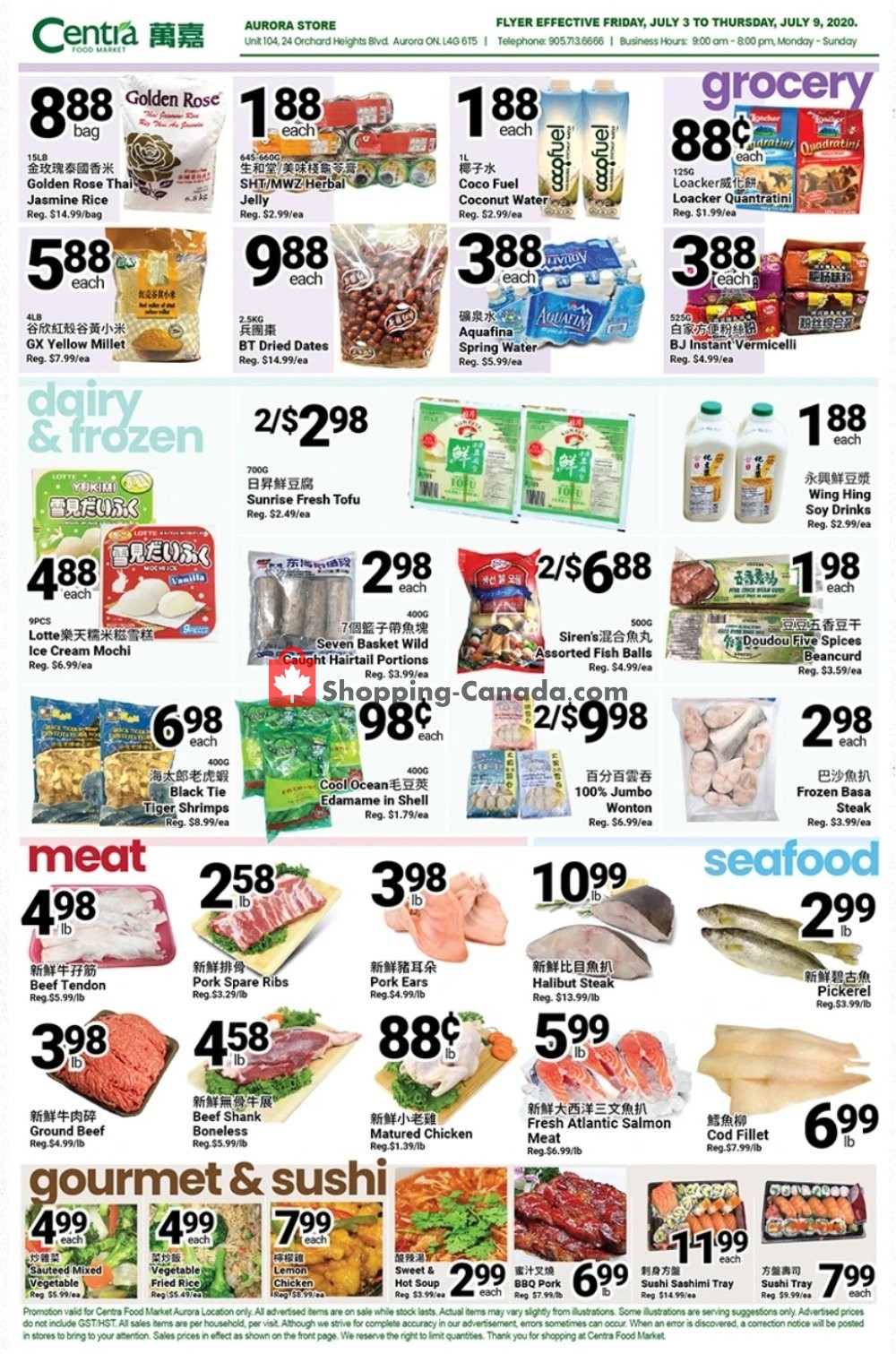 Centra Food Market flyer from Friday July 3, 2020 to Thursday July 9, 2020 - page 2