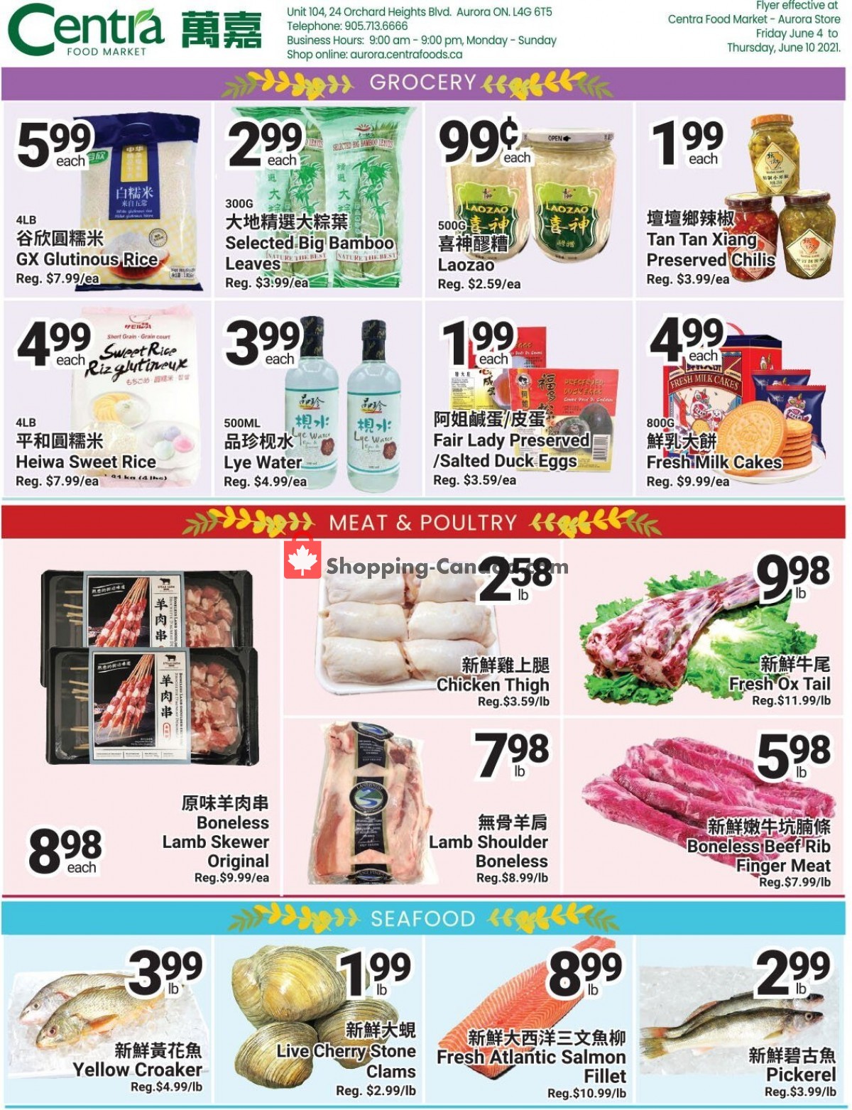 Centra Food Market flyer from Friday June 4, 2021 to Thursday June 10, 2021 - page 4