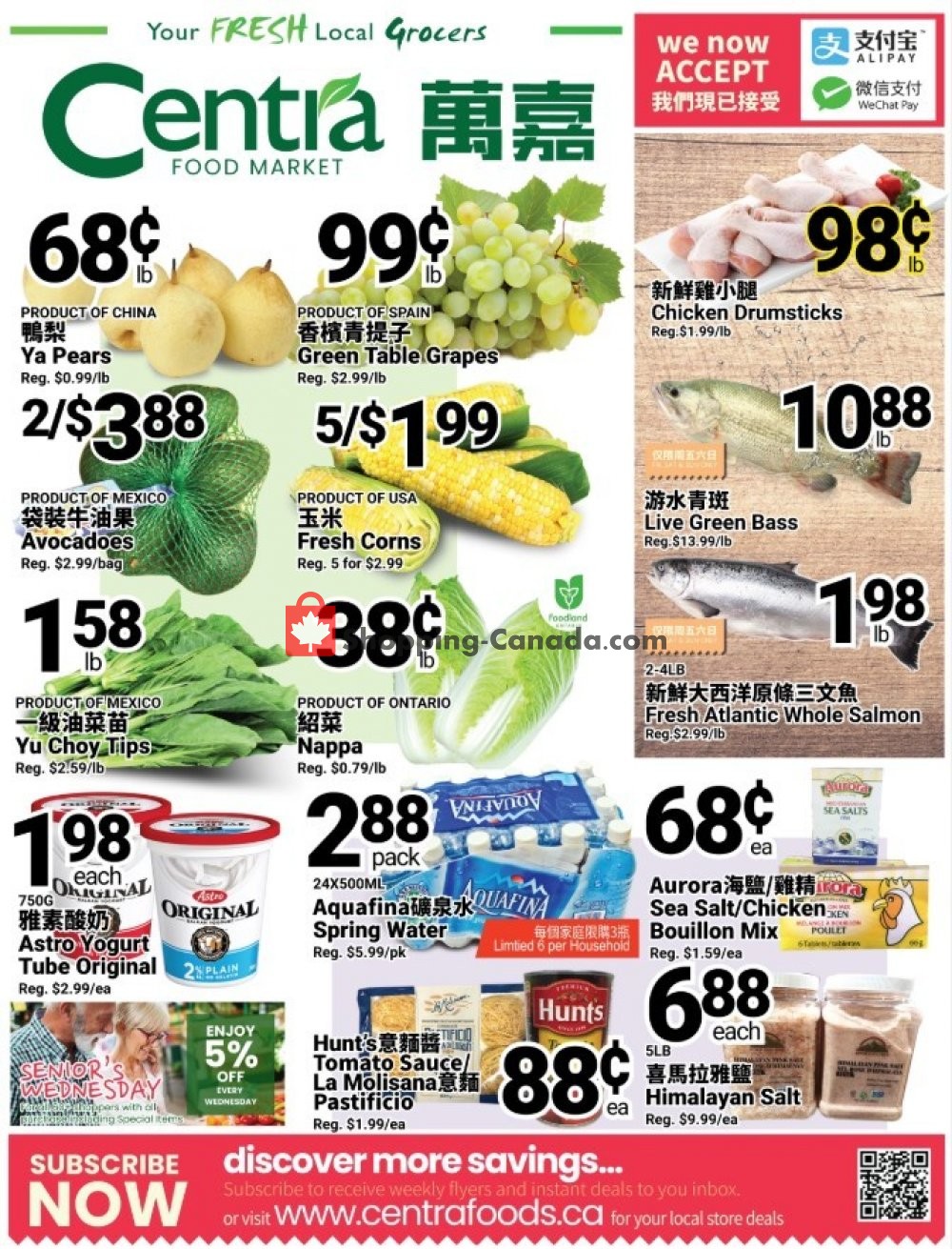 Centra Food Market flyer from Friday November 8, 2019 to Thursday November 14, 2019 - page 1