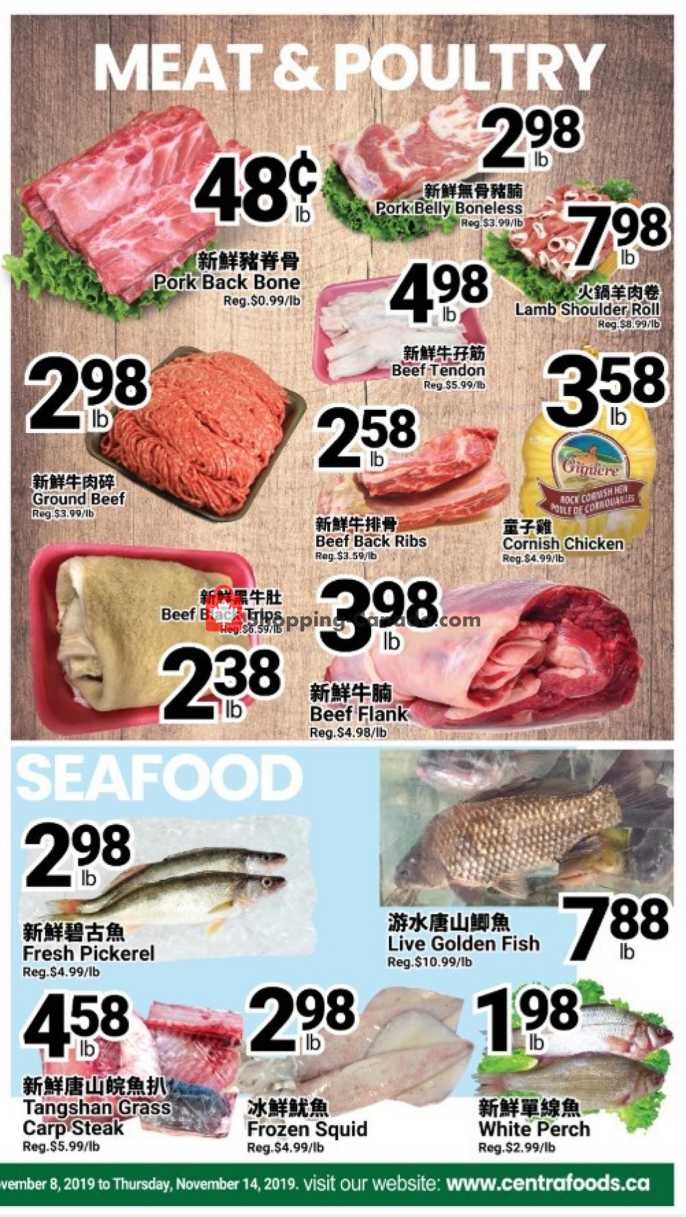 Centra Food Market flyer from Friday November 8, 2019 to Thursday November 14, 2019 - page 4