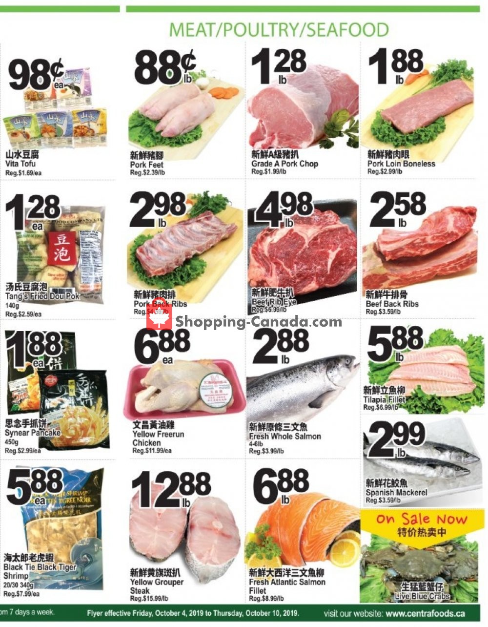 Centra Food Market flyer from Friday October 4, 2019 to Thursday October 10, 2019 - page 4