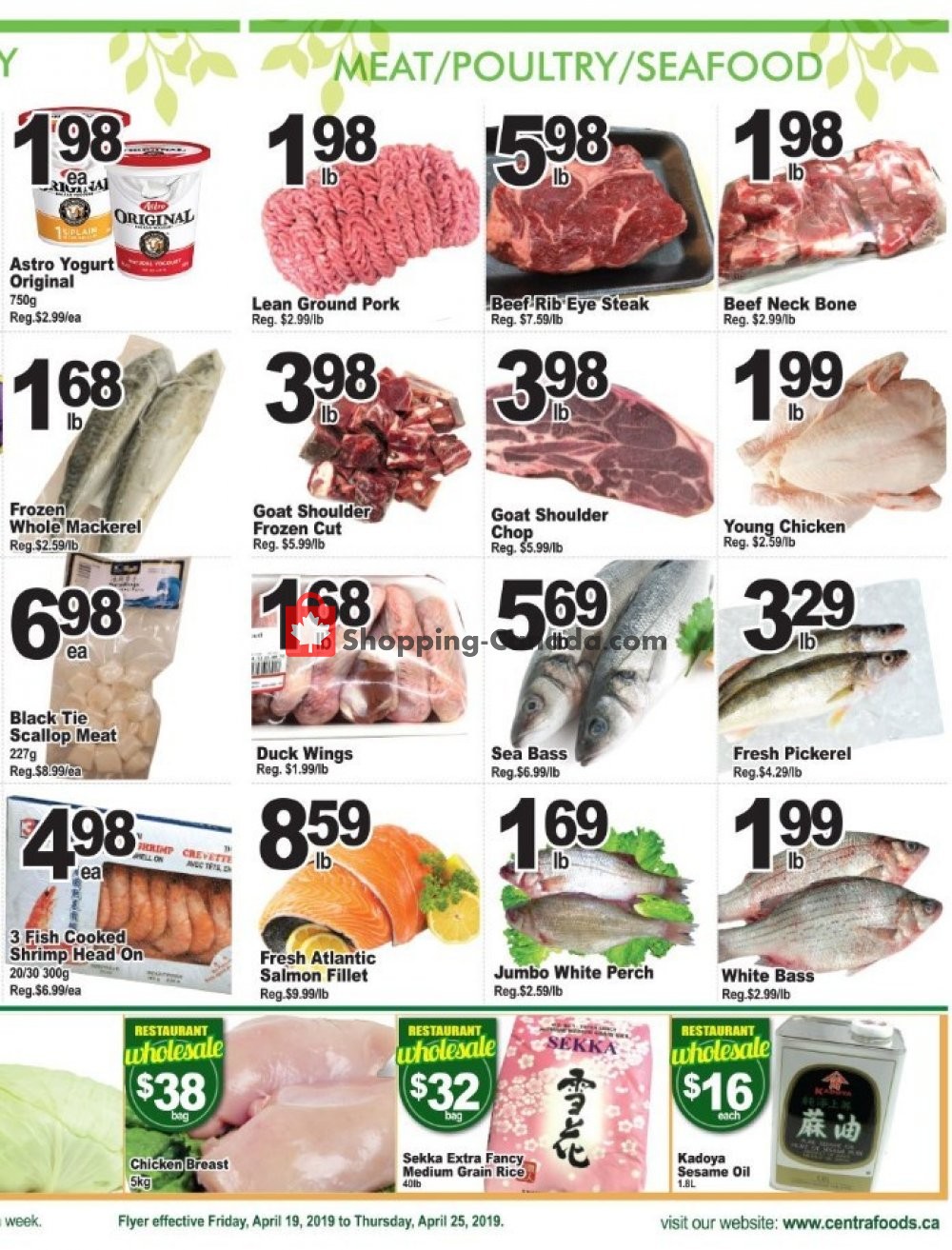 Centra Food Market flyer from Friday April 19, 2019 to Thursday April 25, 2019 - page 4