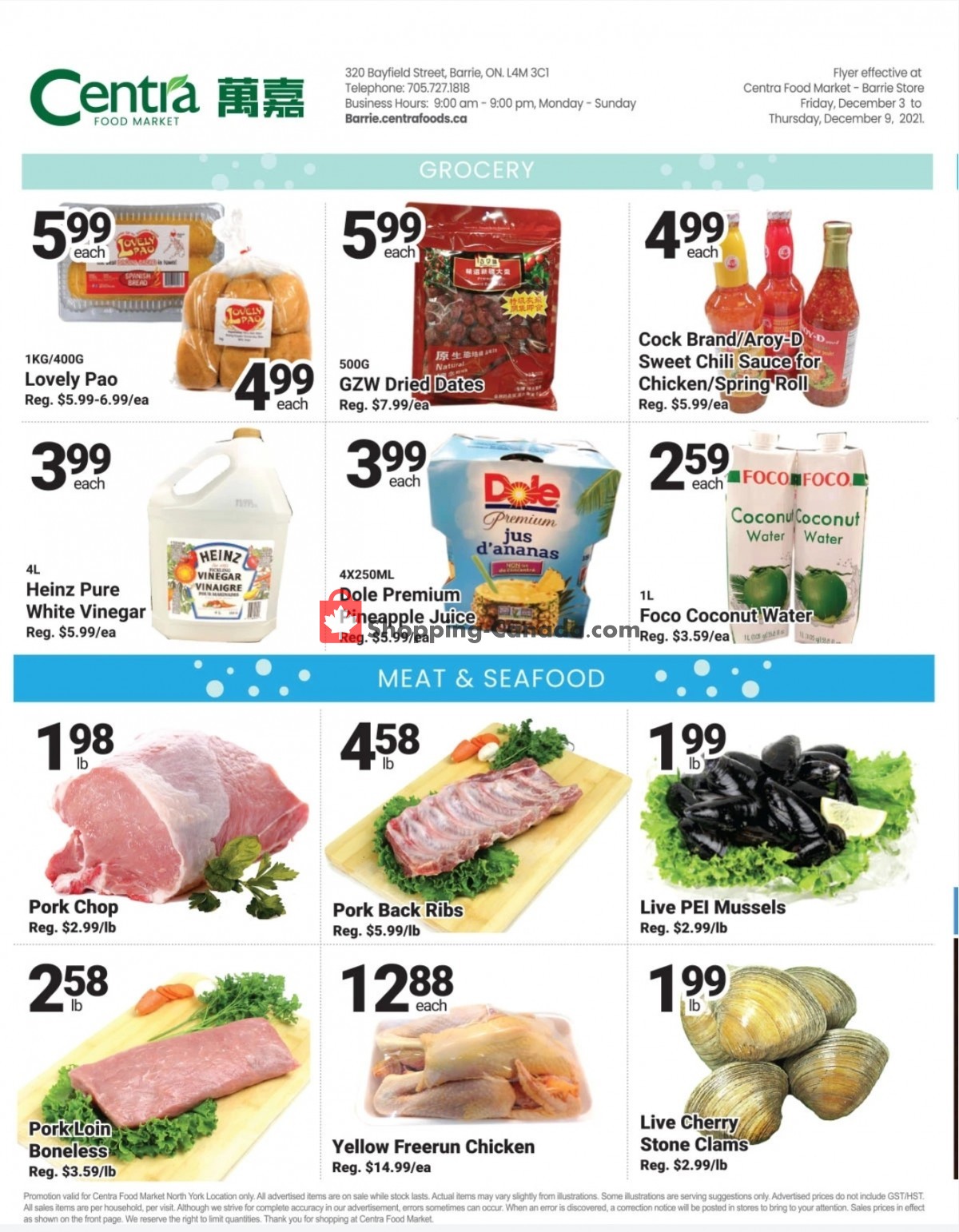 Centra Food Market flyer from Friday December 3, 2021 to Thursday December 9, 2021 - page 4